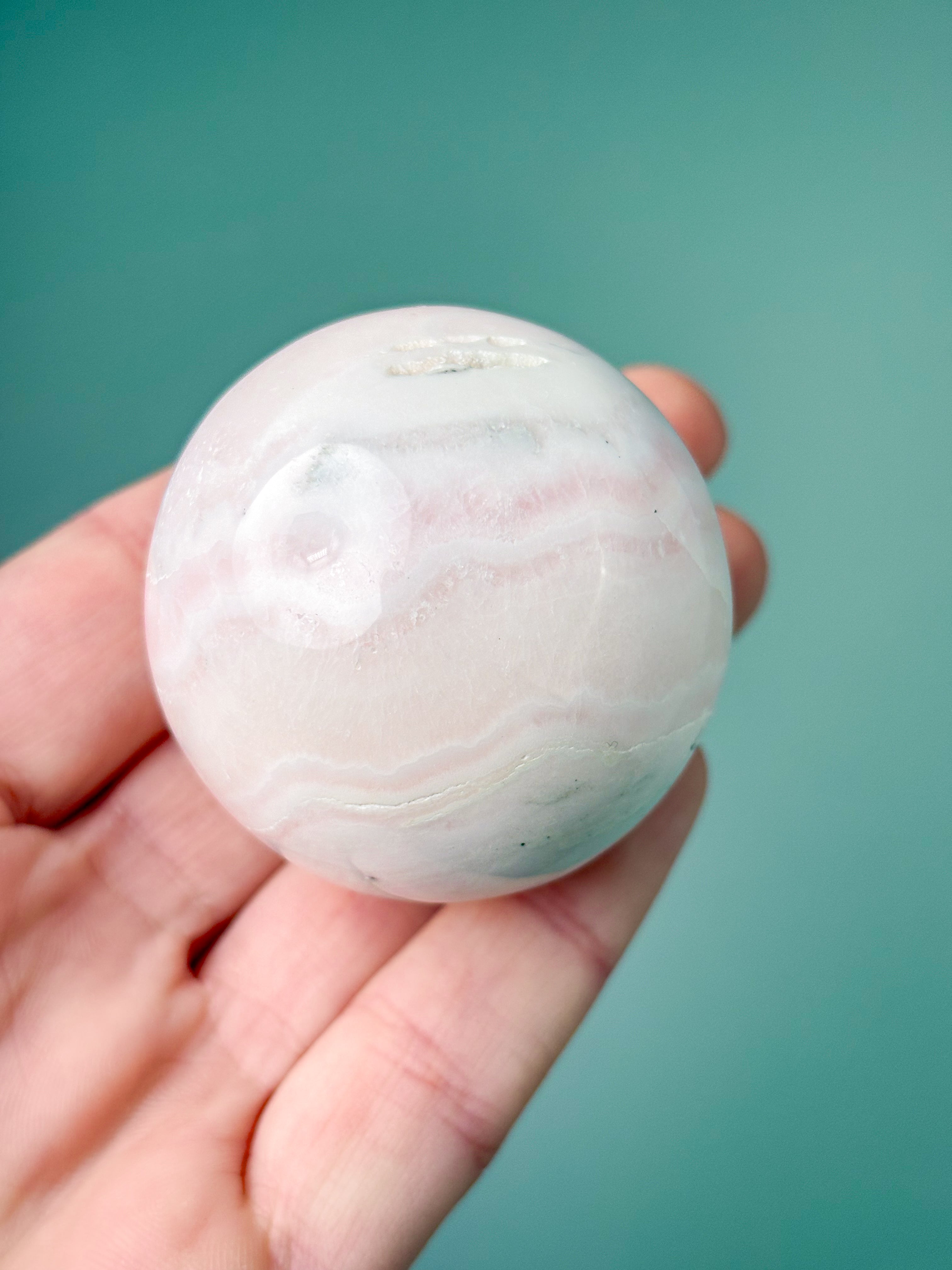 Mangano Calcit Kugle (Nr. 5)