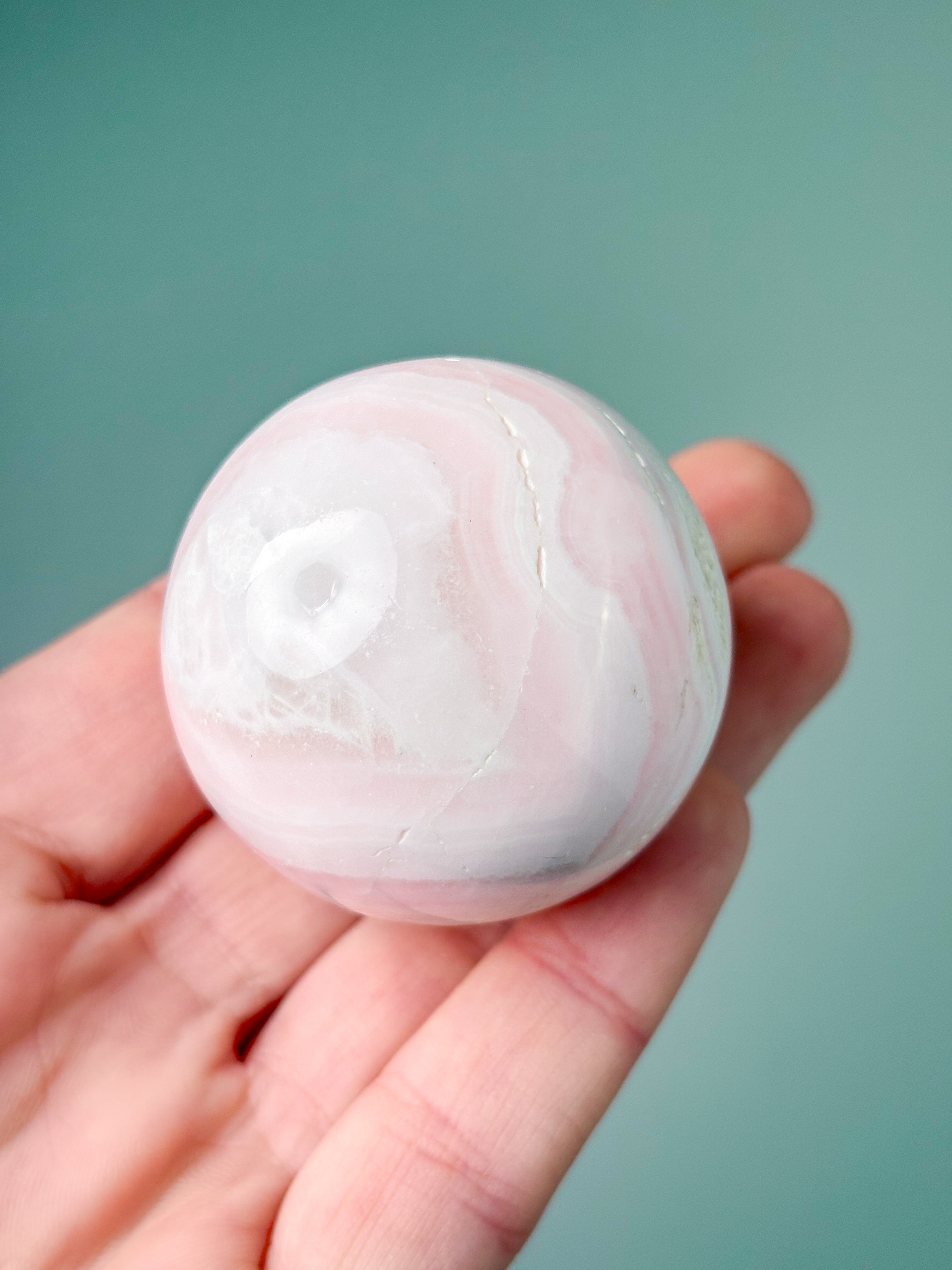 Mangano Calcit Kugle (Nr. 6)