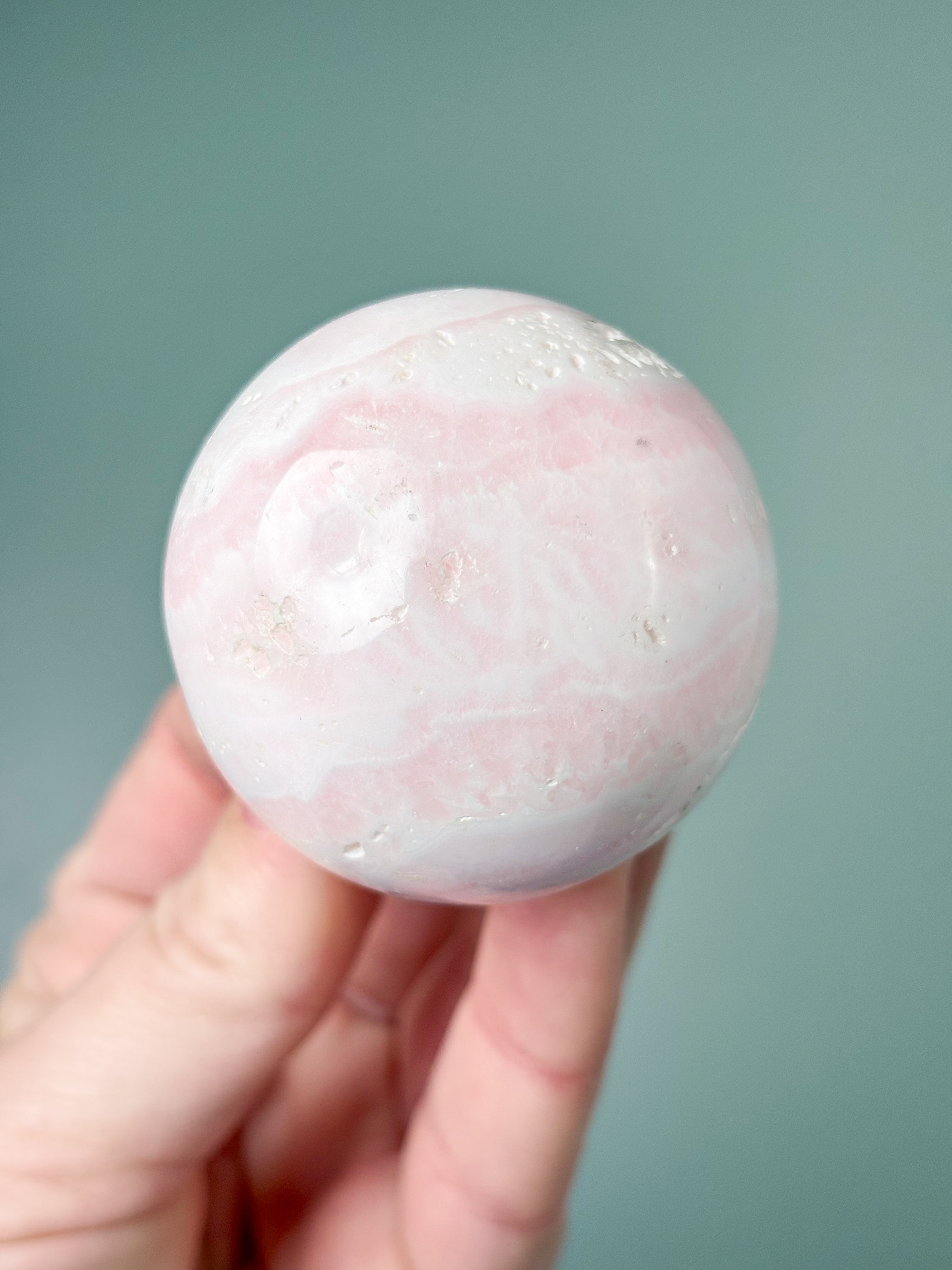 Mangano Calcit Kugle (Nr. 7)