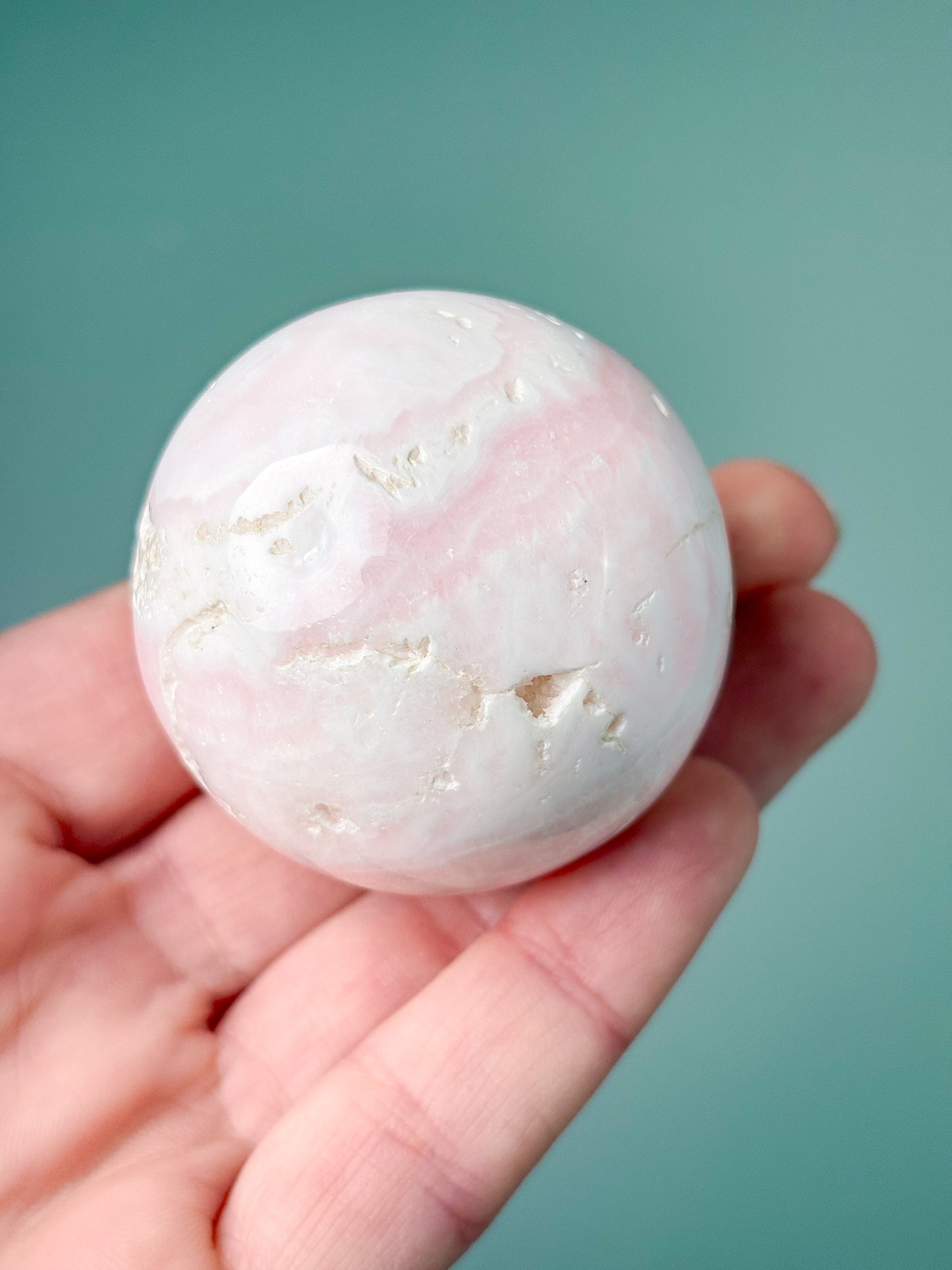 Mangano Calcit Kugle (Nr. 7)