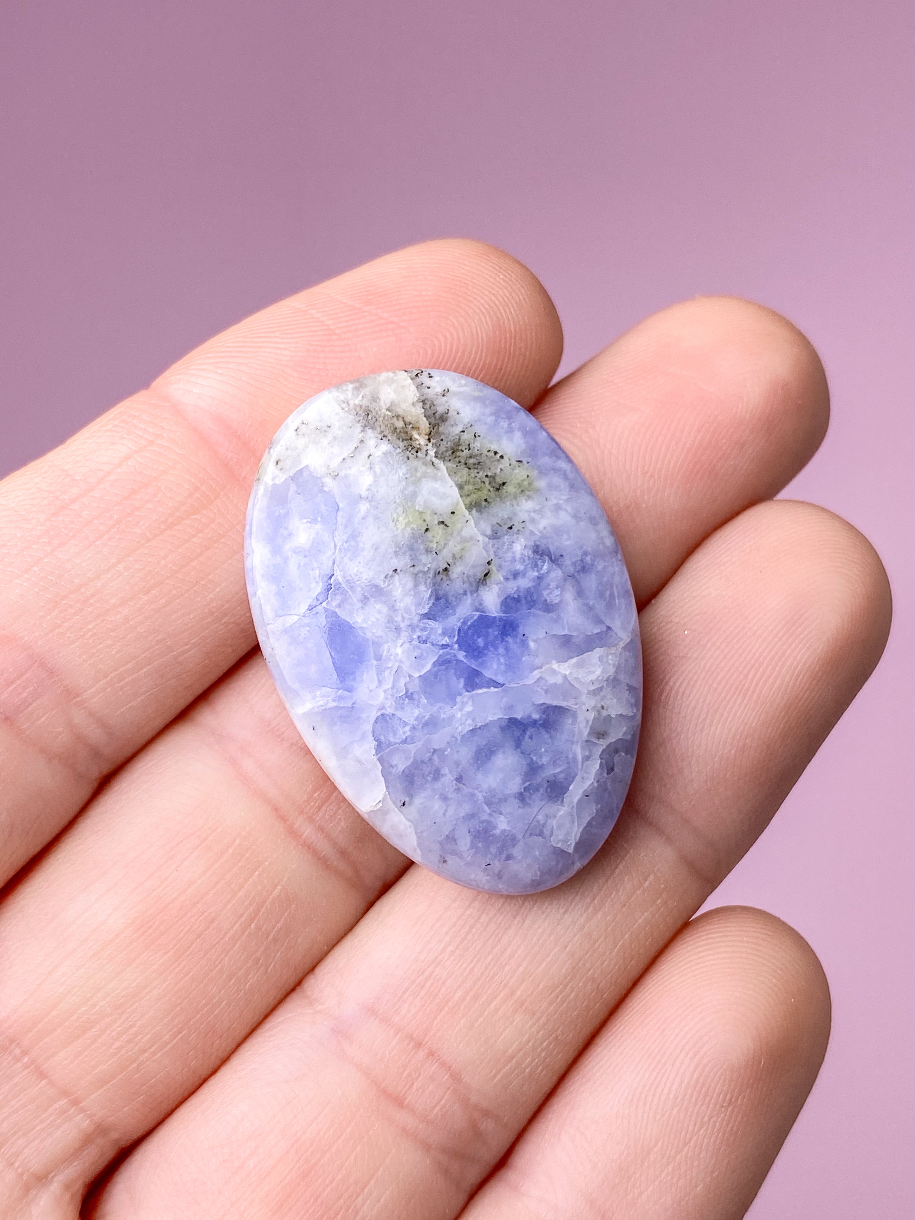 Blå Hackmanit Poleret (Nr. 3)