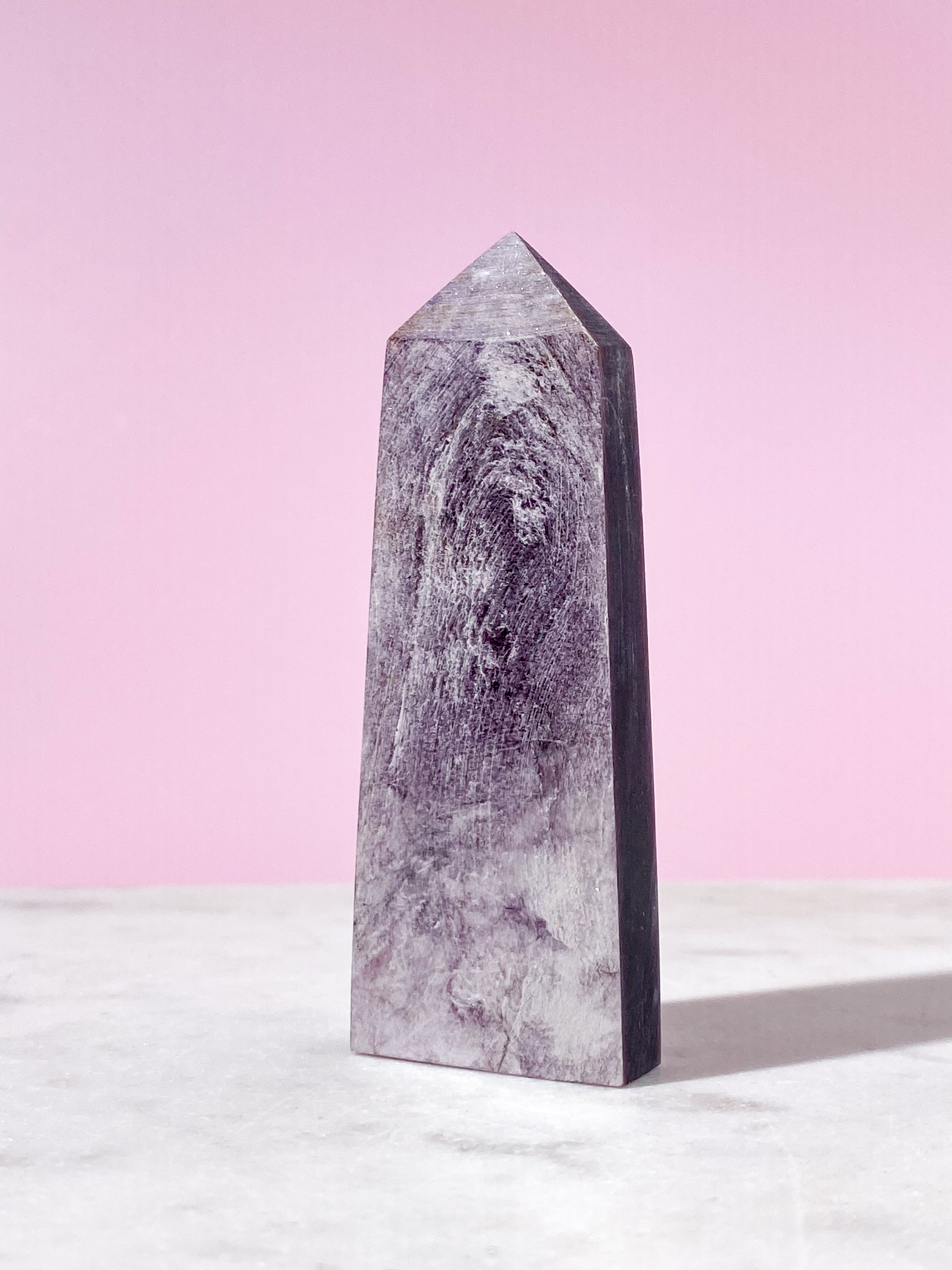 Gemmy Lepidolit Tårn (Nr. 9)