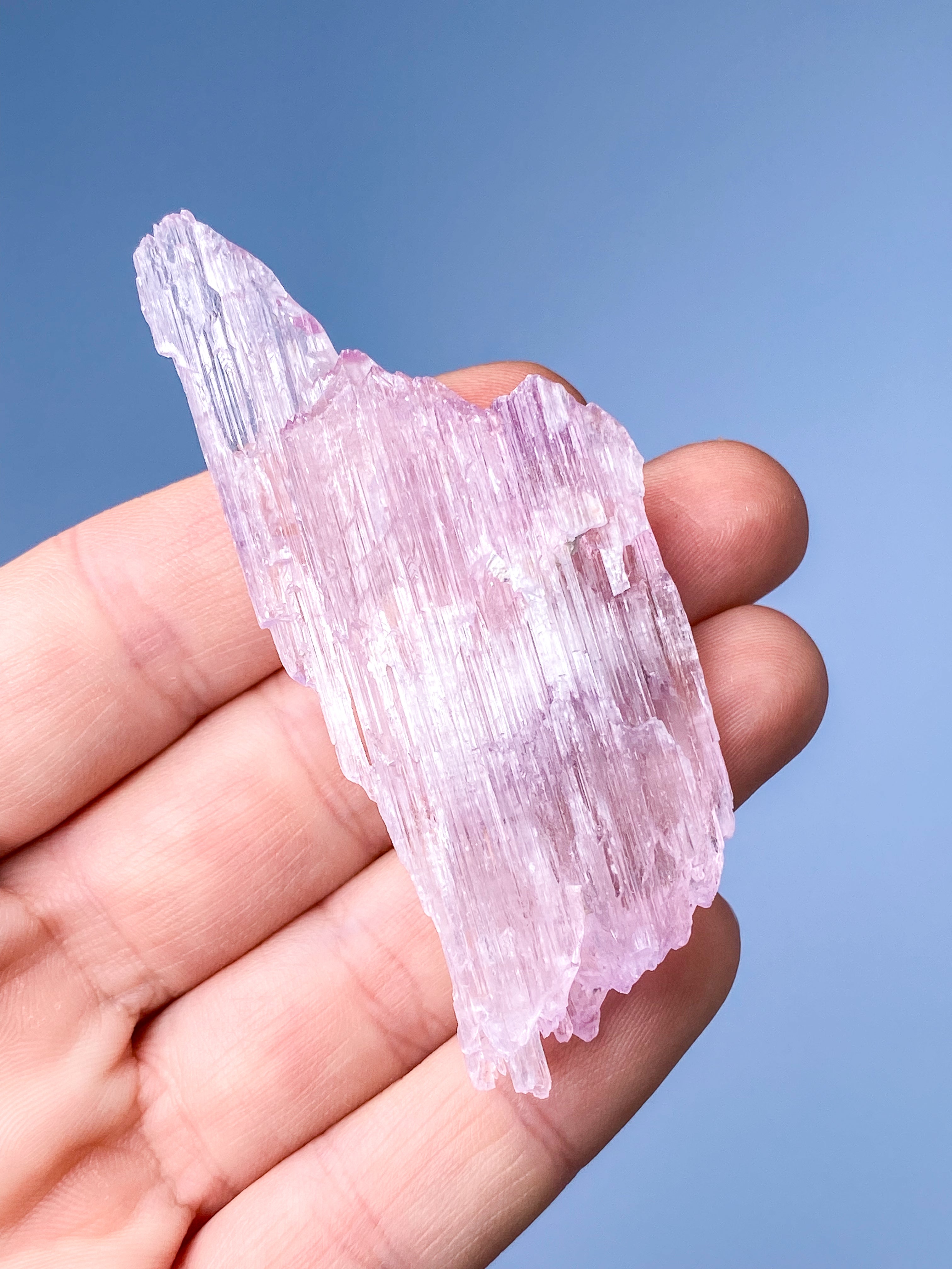 Kunzite Raw (nr 12) Exklusiv kvalitet