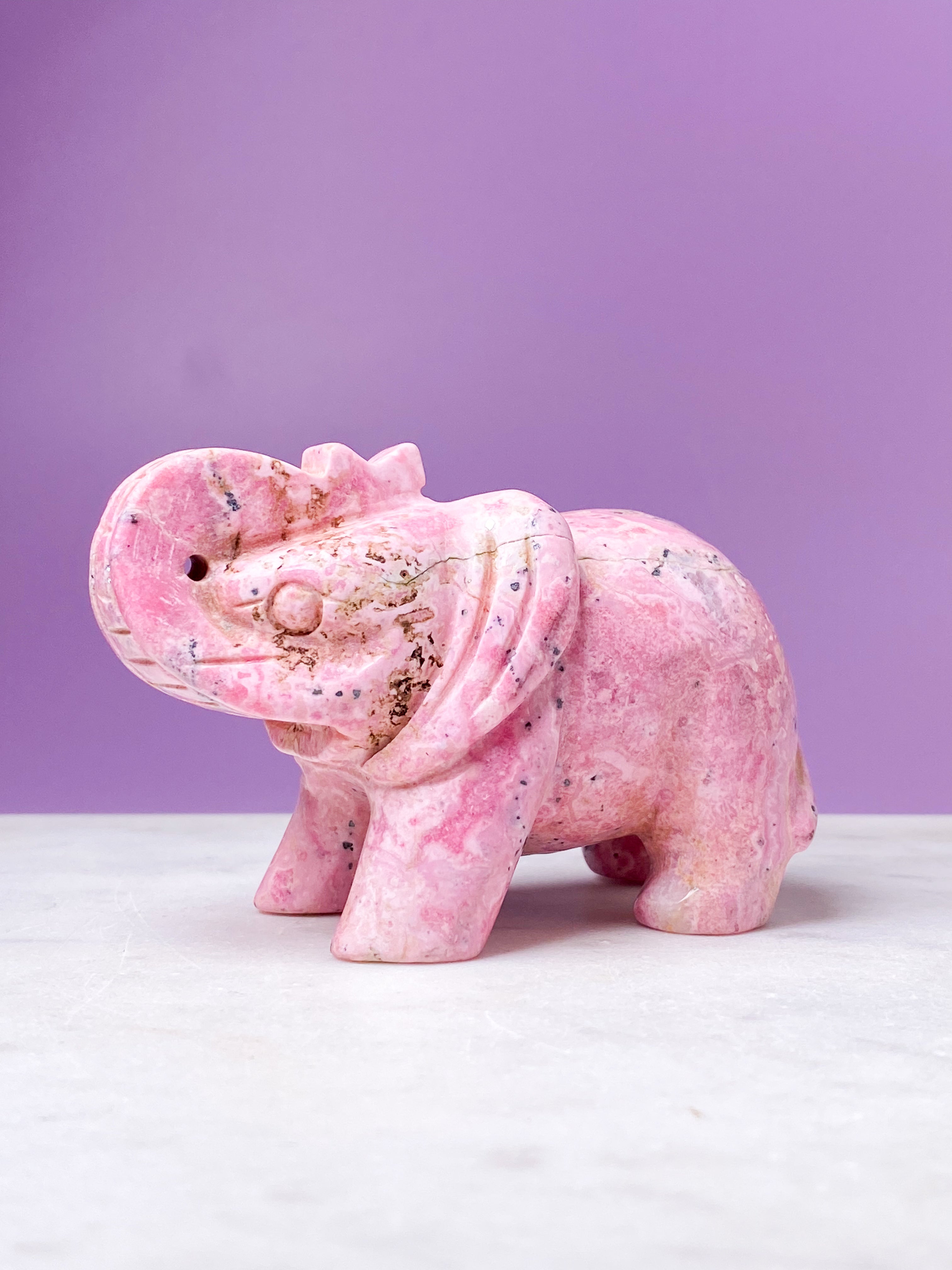 Rhodochrosit Elefant (Nr. 3)