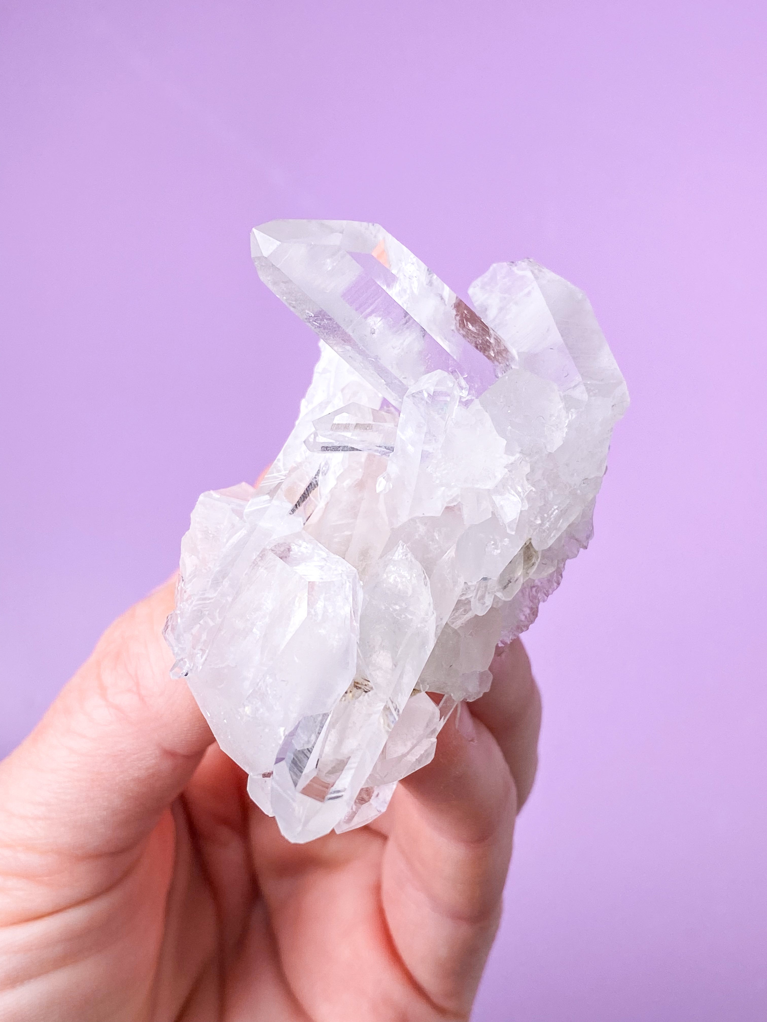 Arkansas Bjergkrystal Klynge (Nr. 2) Eksklusiv Kvalitet