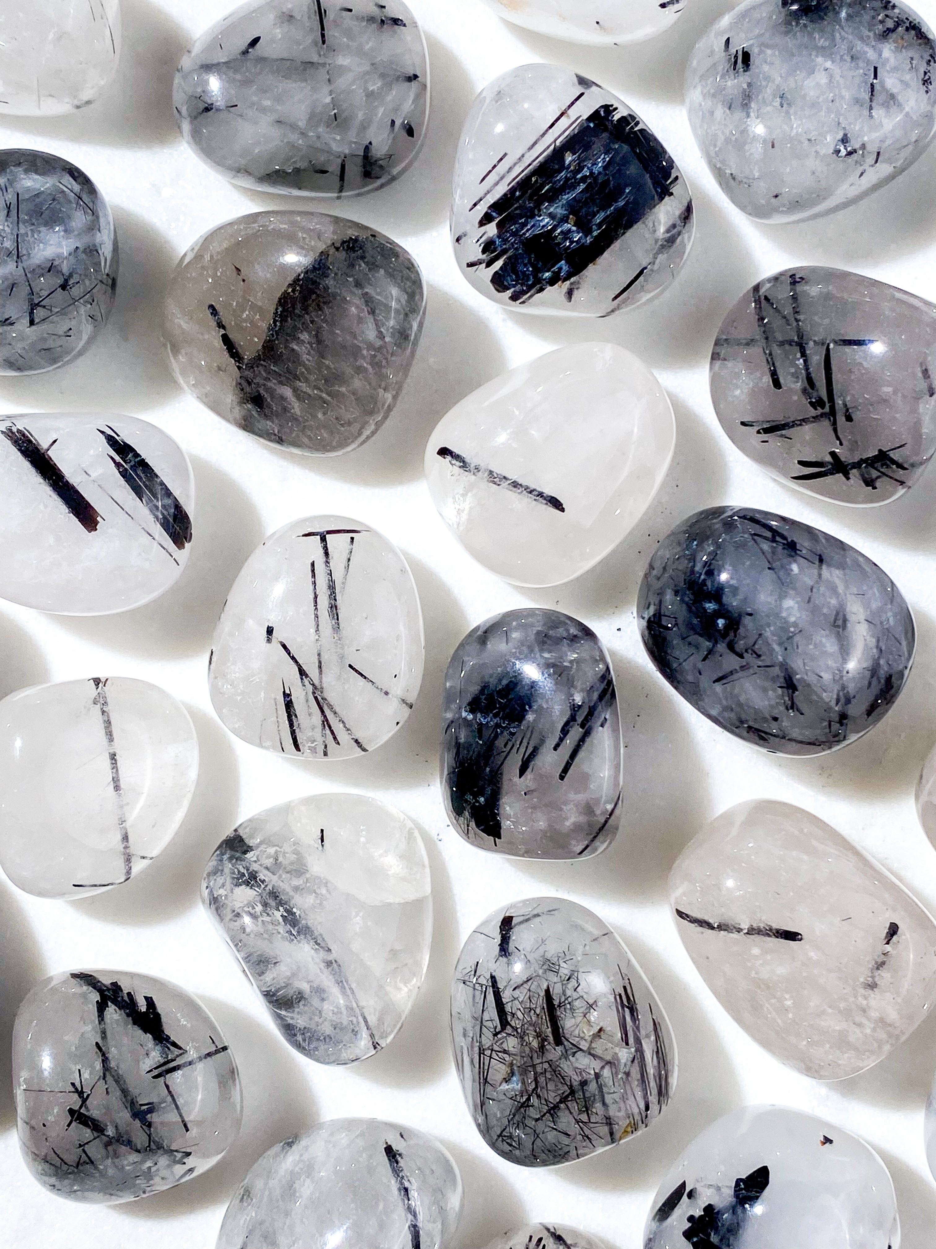 Turmalin Kvarts Poleret