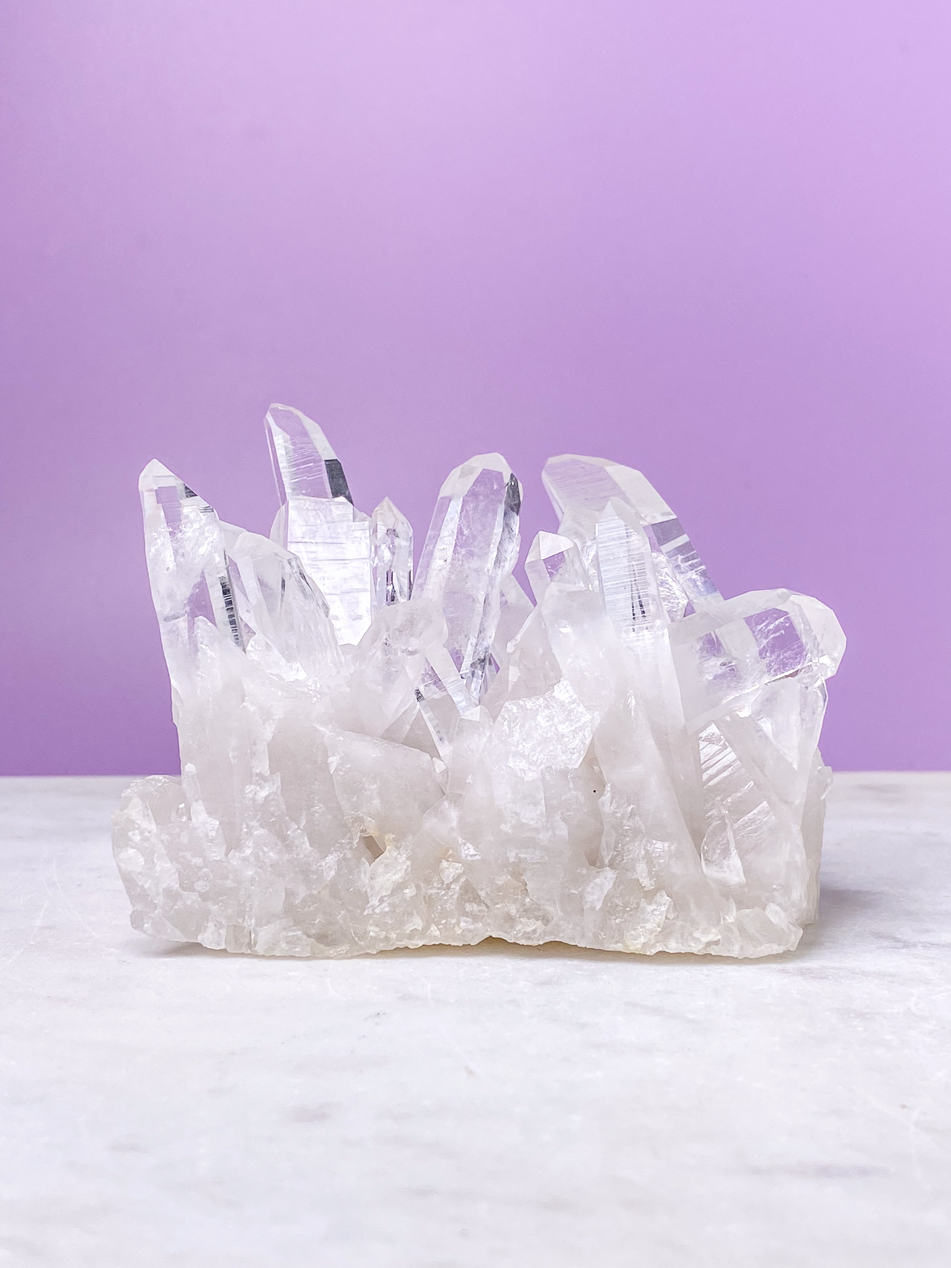 Arkansas Bjergkrystal Klynge (Nr. 10) Eksklusiv Kvalitet