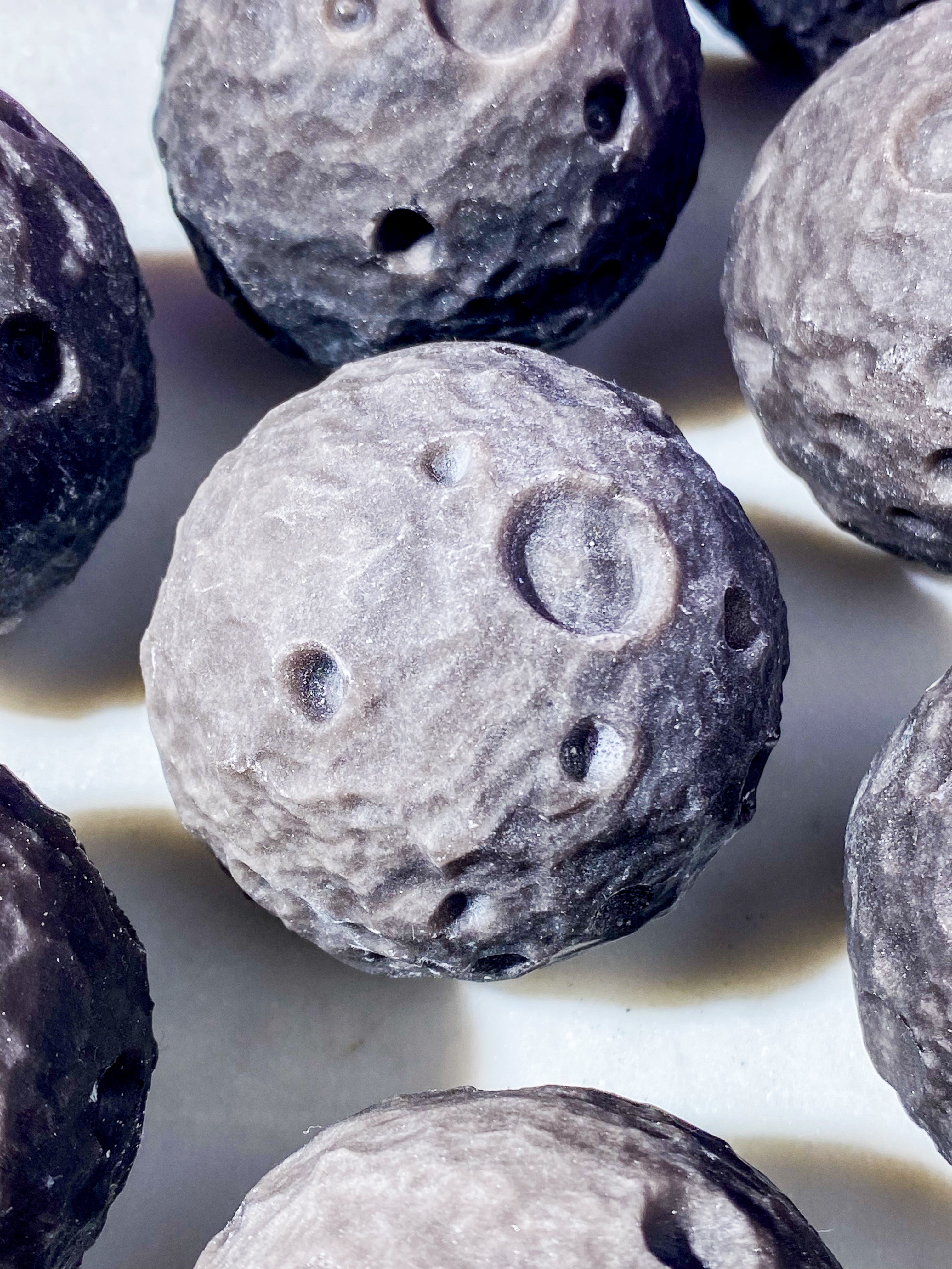 Sølv Obsidian Måne