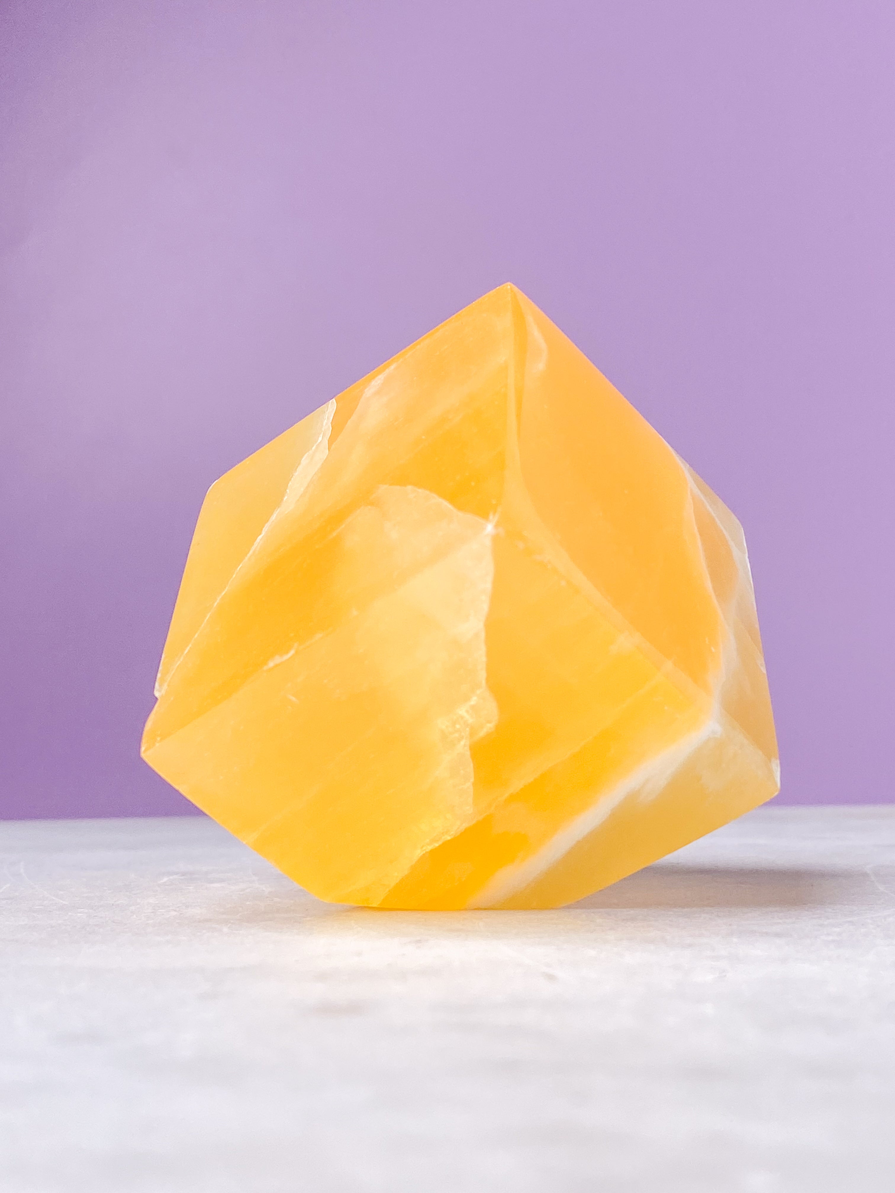 Honeycomb Calcite Cube (No. 1)
