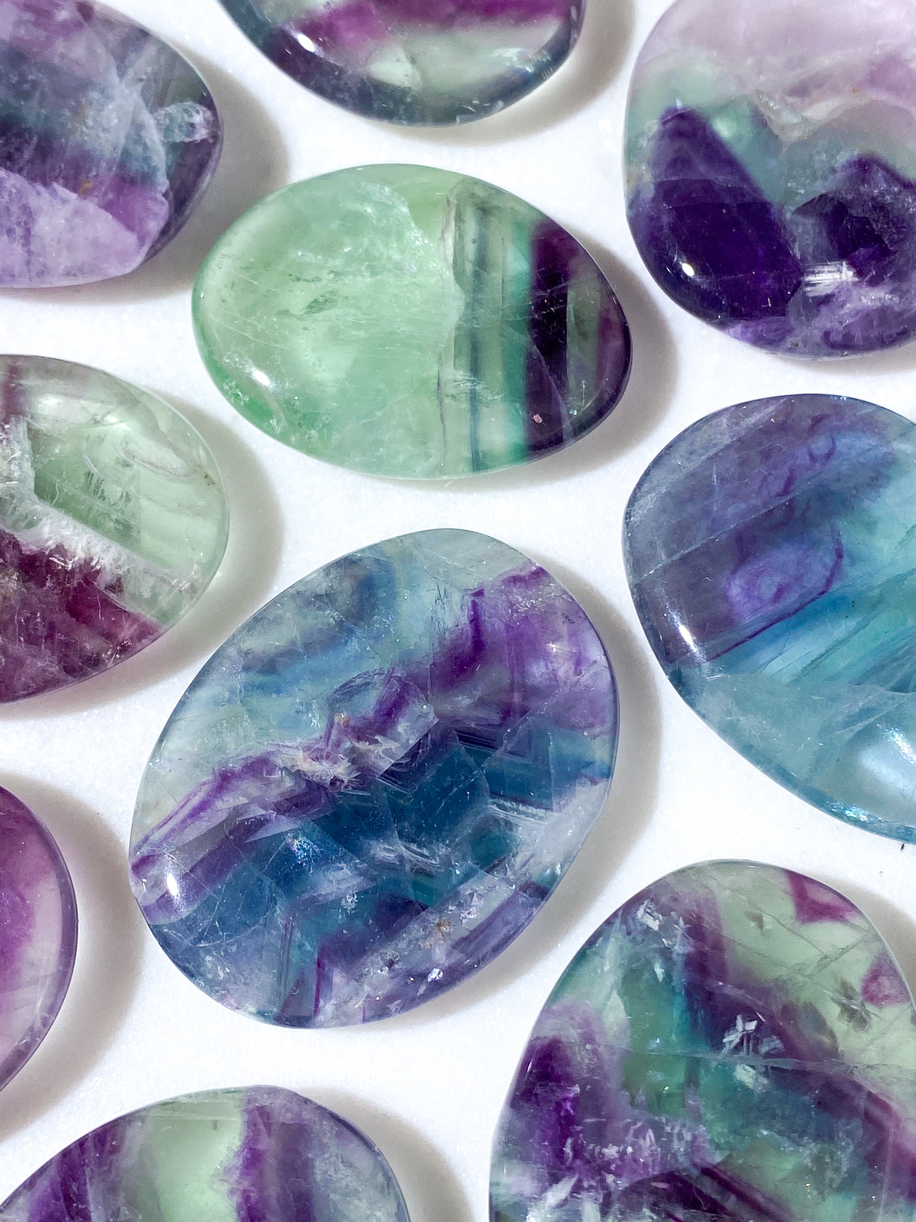 Regnbågsfluoritskiva