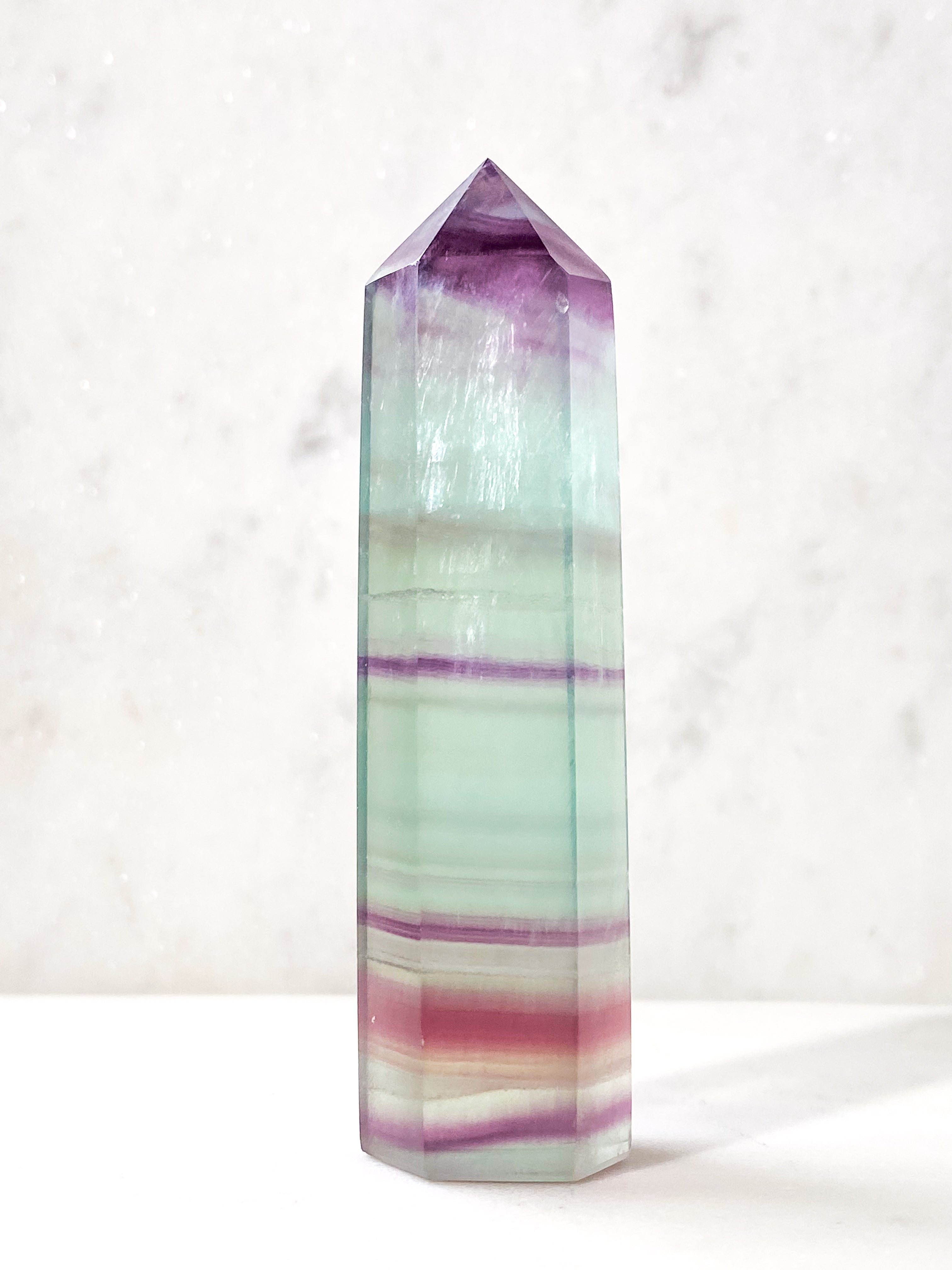 Regnbue Fluorit Tårn (Nr. 29)