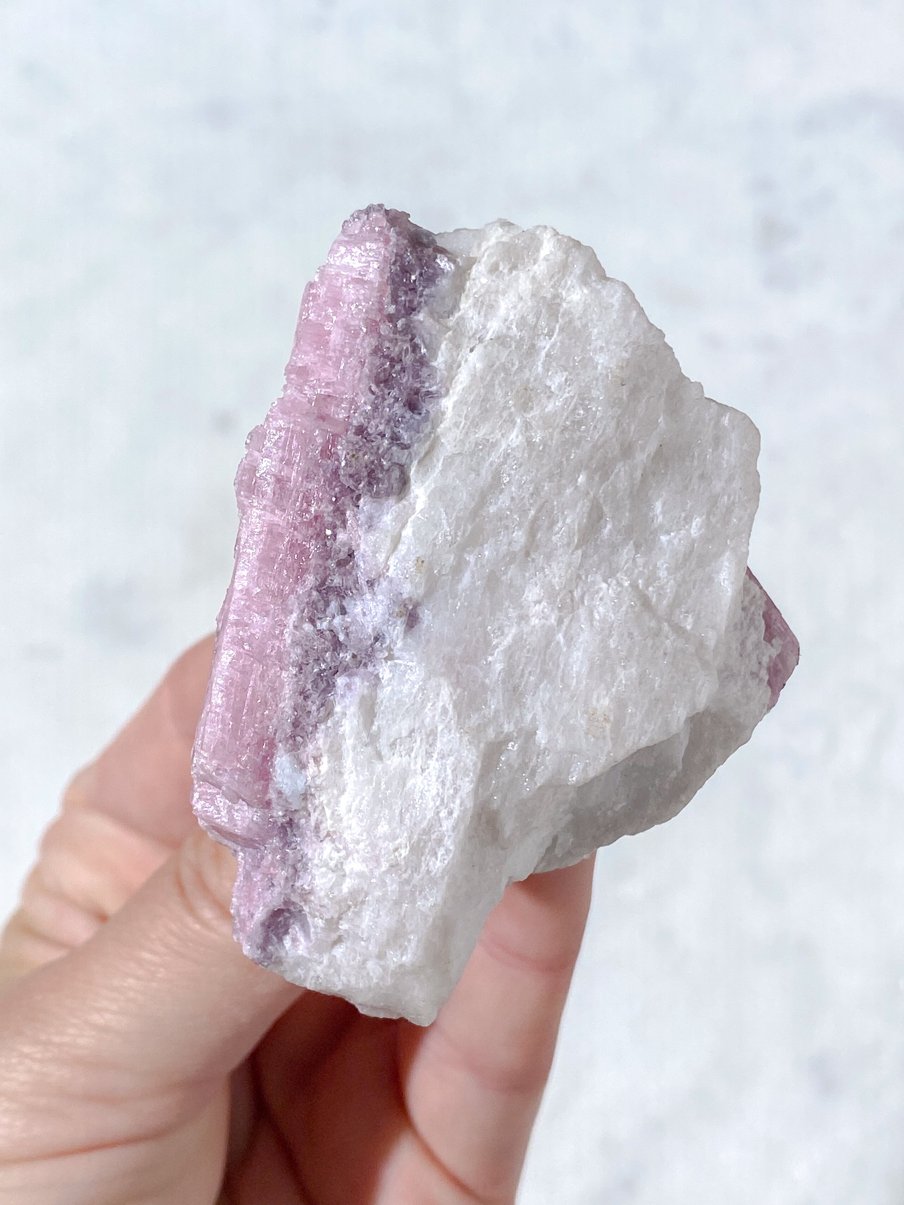 Pink Turmalin Rå (Nr. 15)