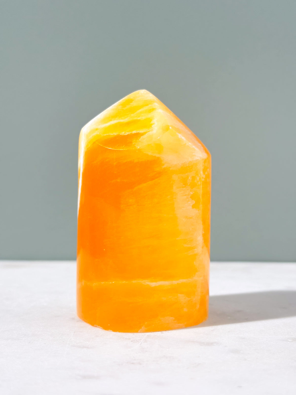 Honeycomb Calcit Tårn (Nr. 2)