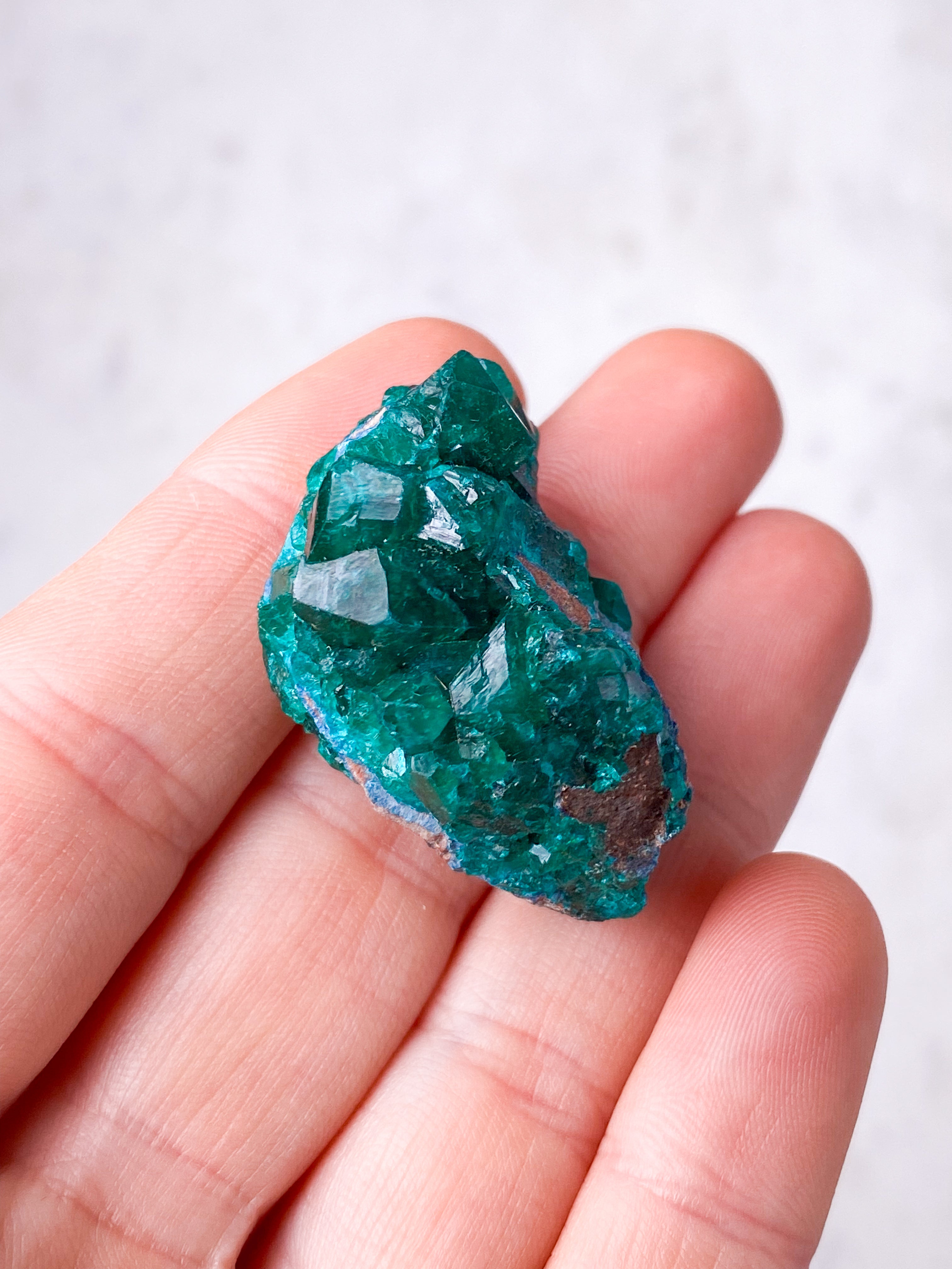 Dioptase Klynge (Nr. 33)