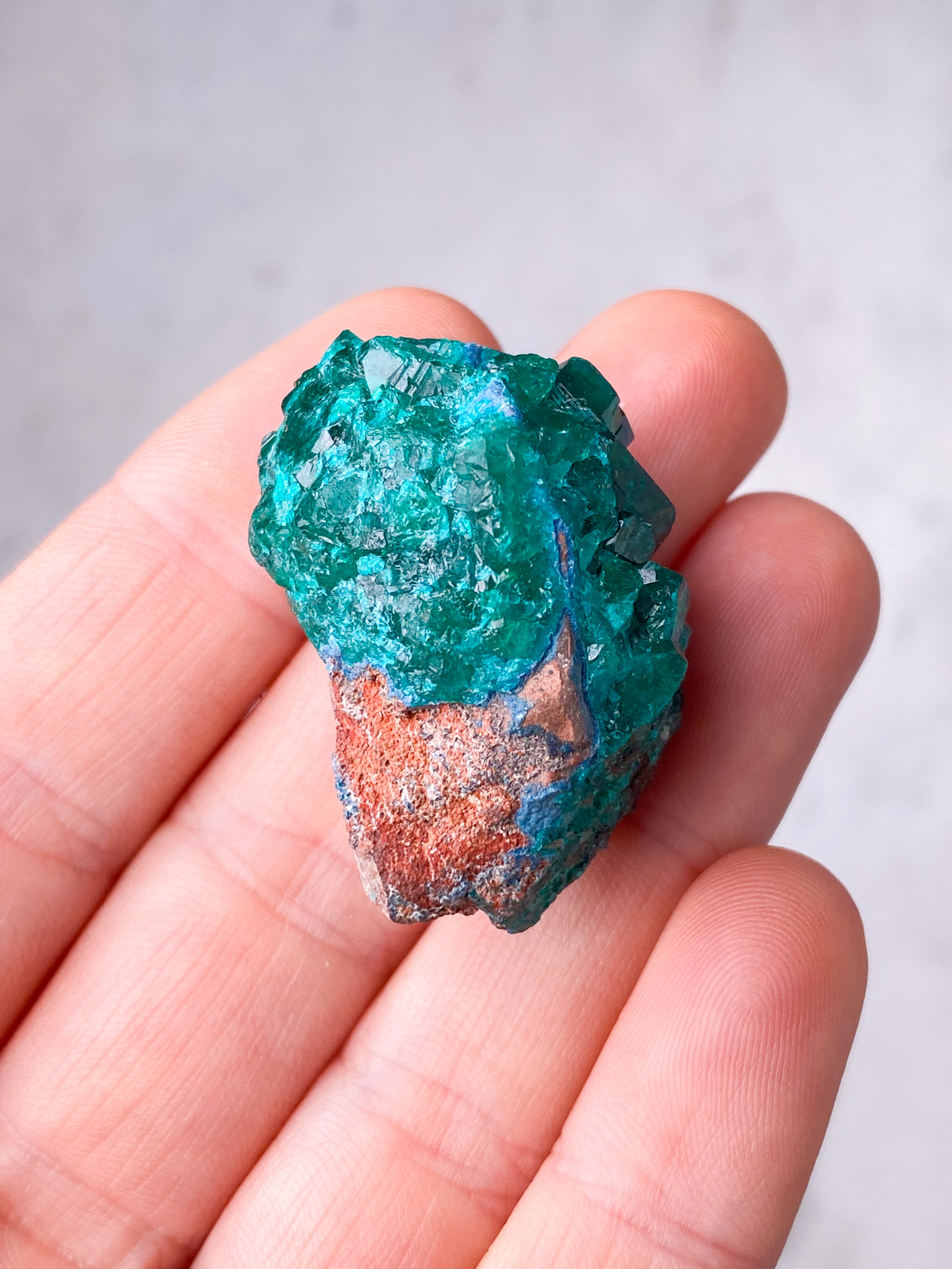 Dioptase Klynge (Nr. 33)