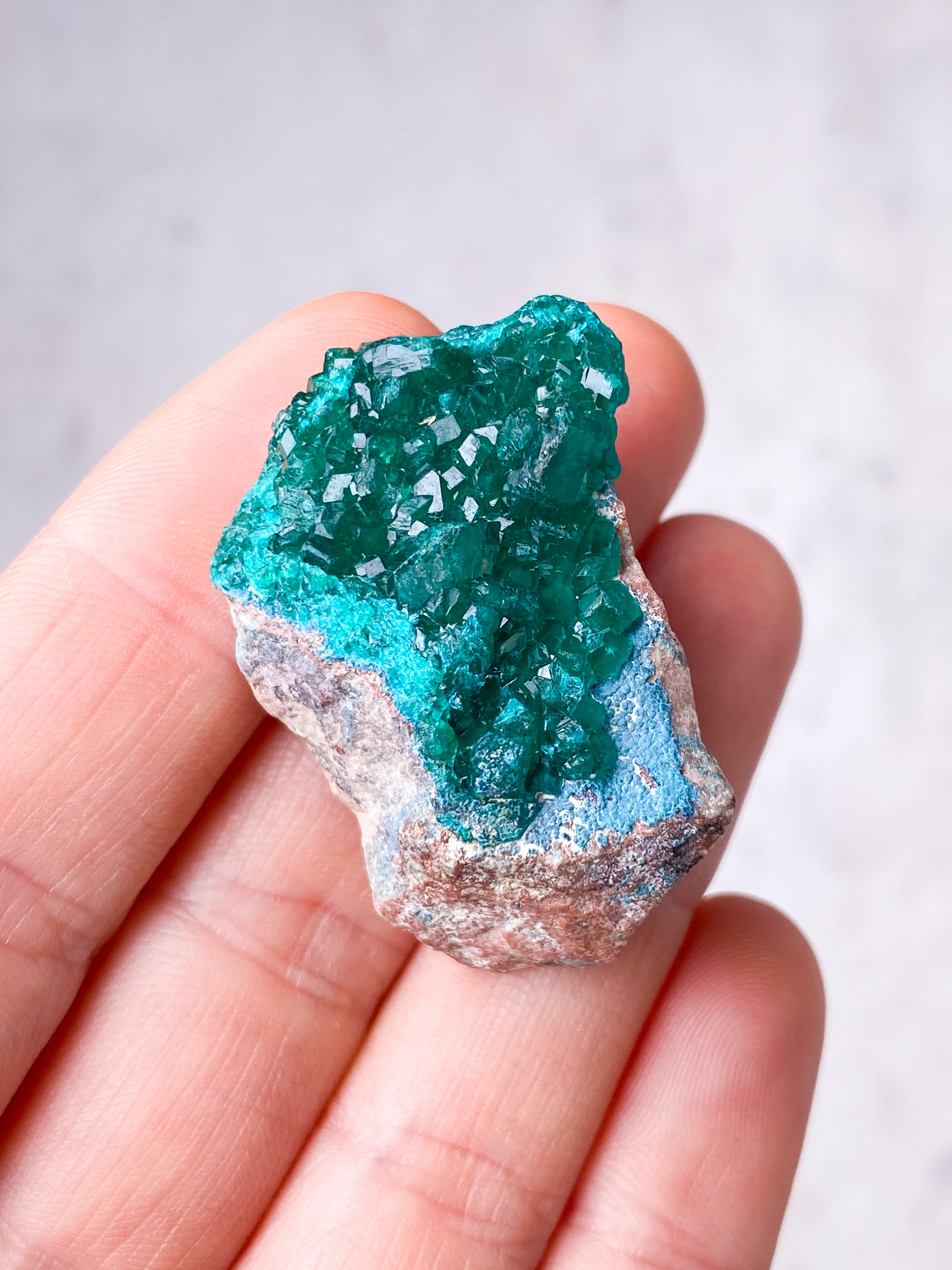 Dioptase Klynge (Nr. 34)