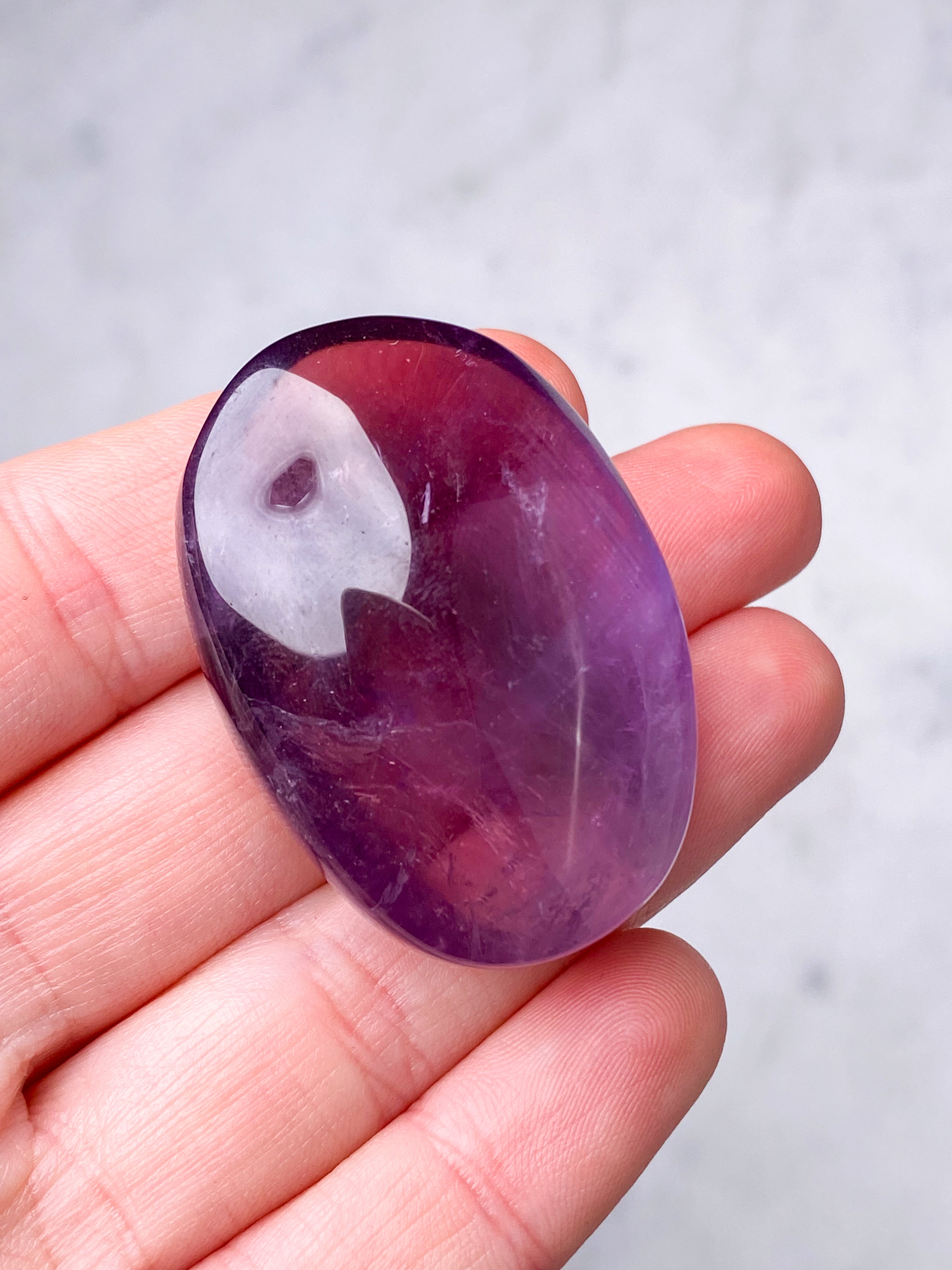 Ametyst Palmstone (Nr. 2)