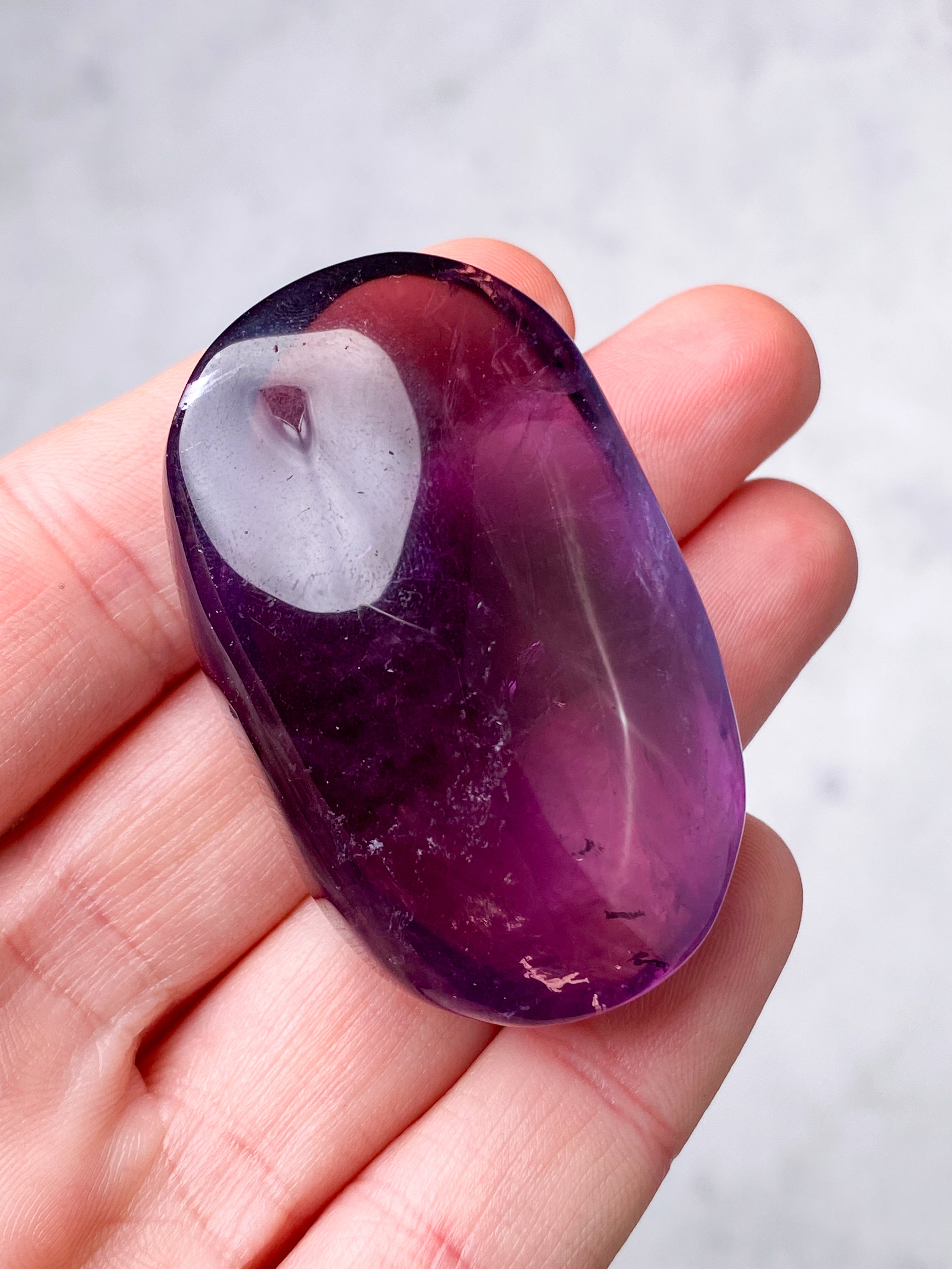 Ametyst Palmstone (Nr. 3)