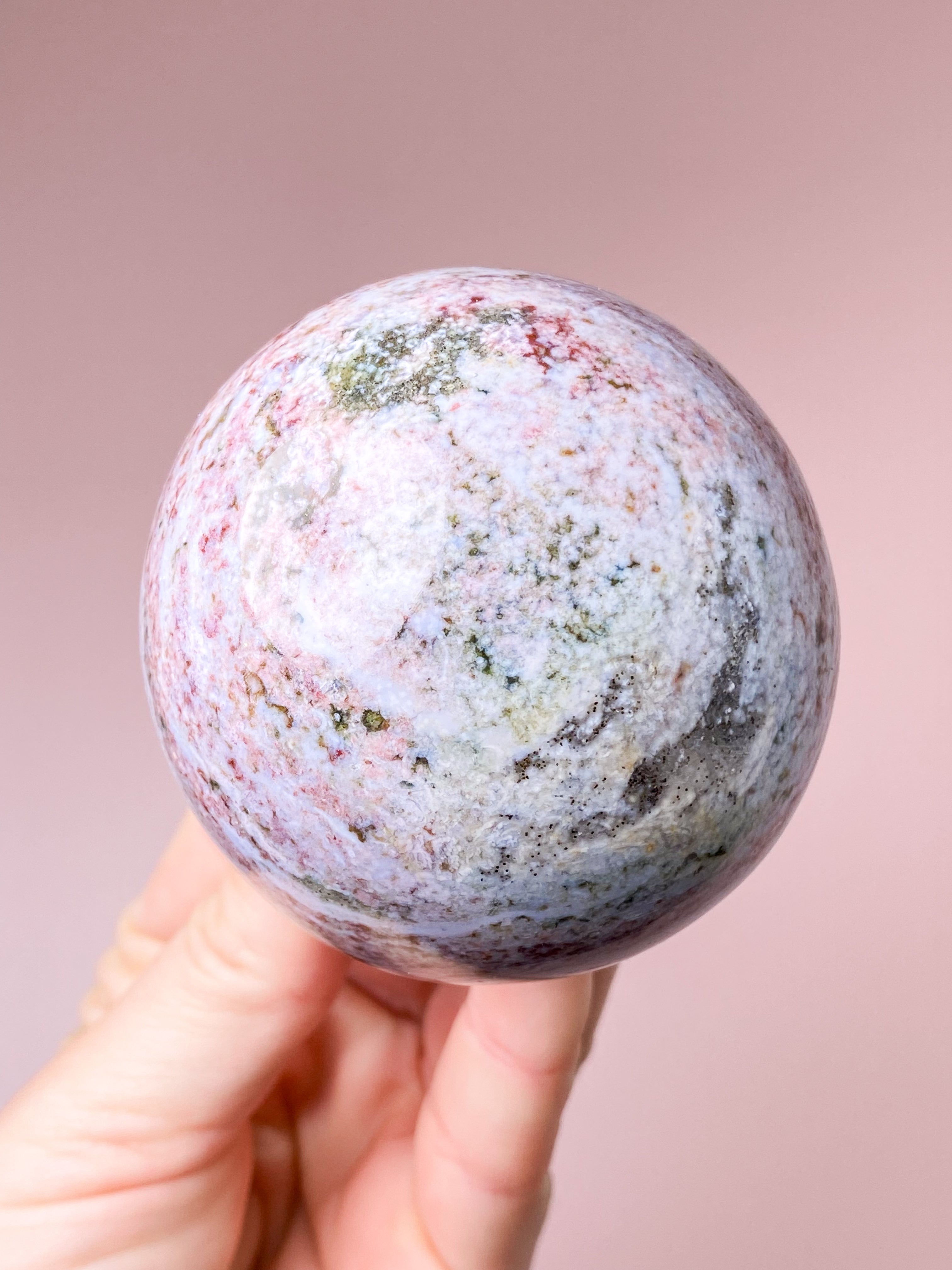 Ocean Jaspis Kugle (Nr. 22)