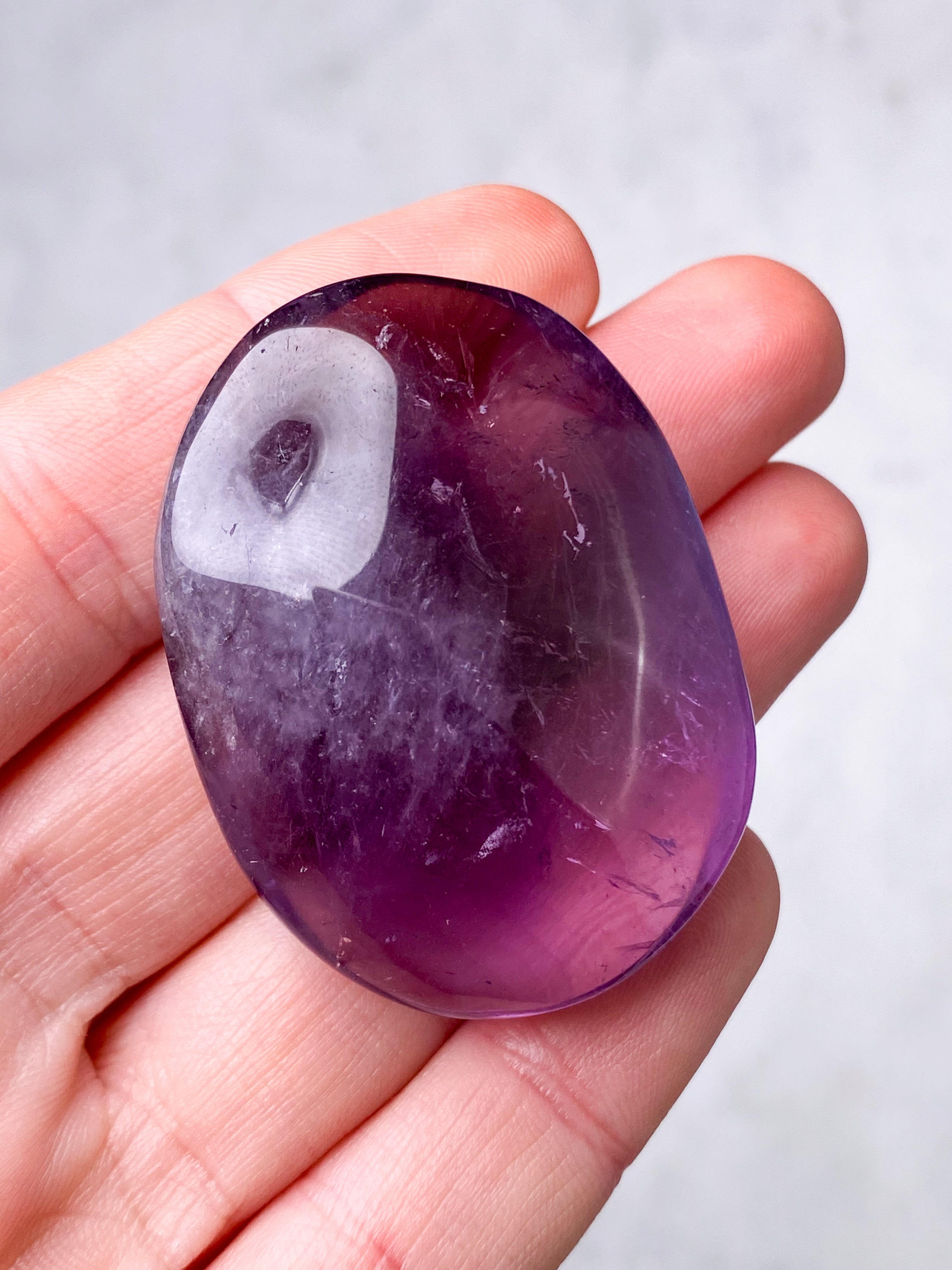 Ametyst Palmstone (Nr. 4)