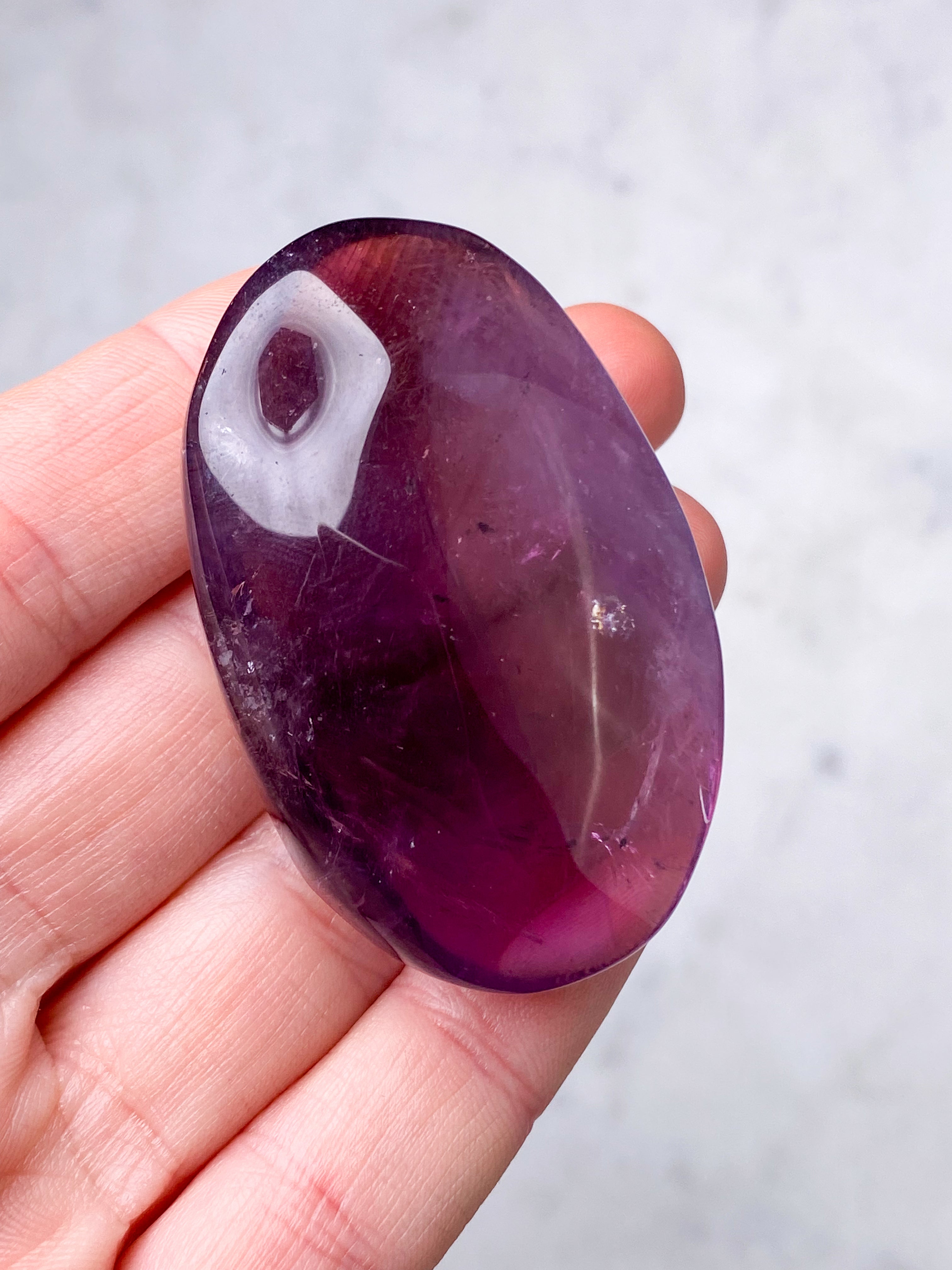 Ametyst Palmstone (Nr. 6)