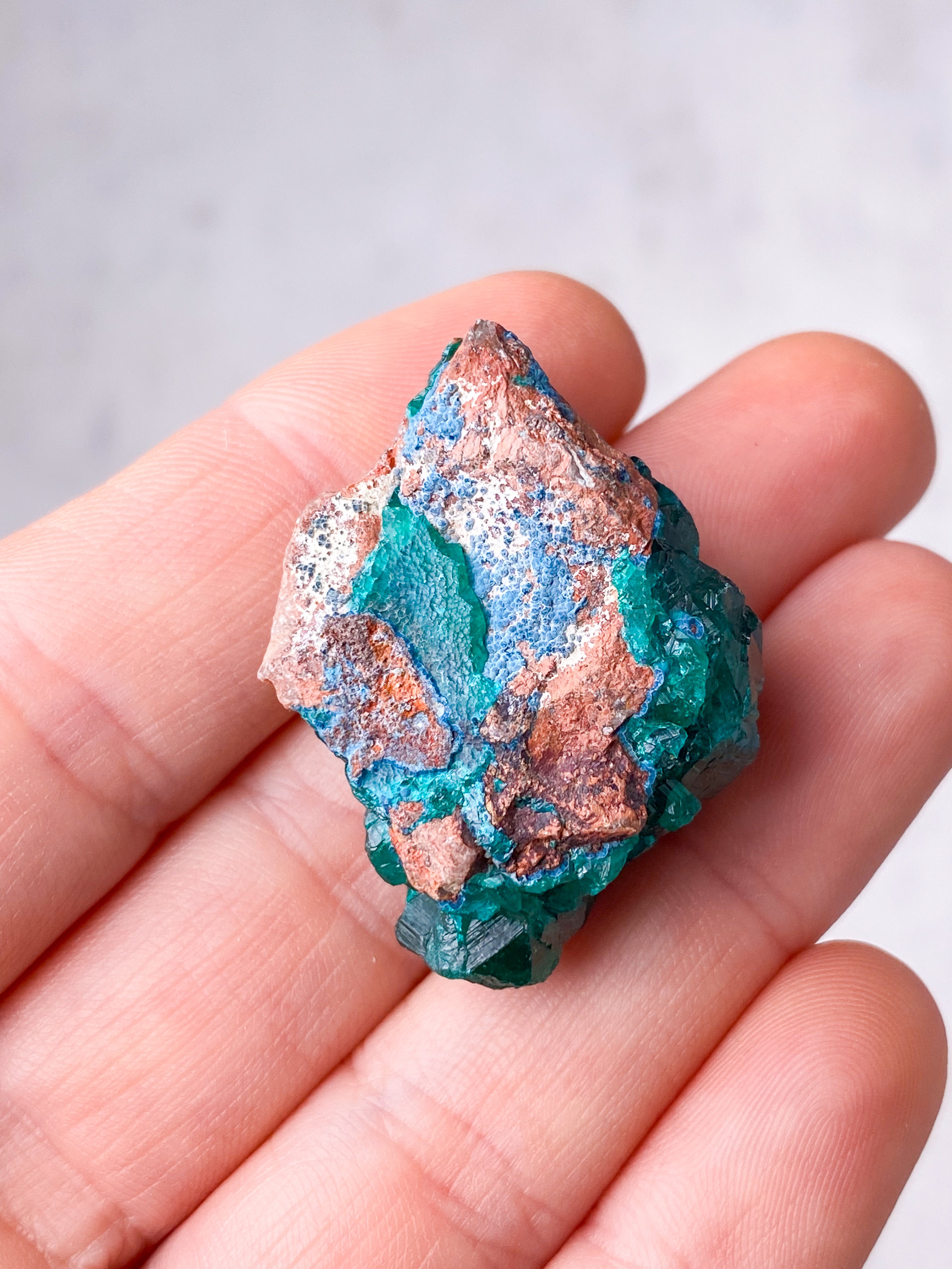 Dioptase Klynge (Nr. 47)