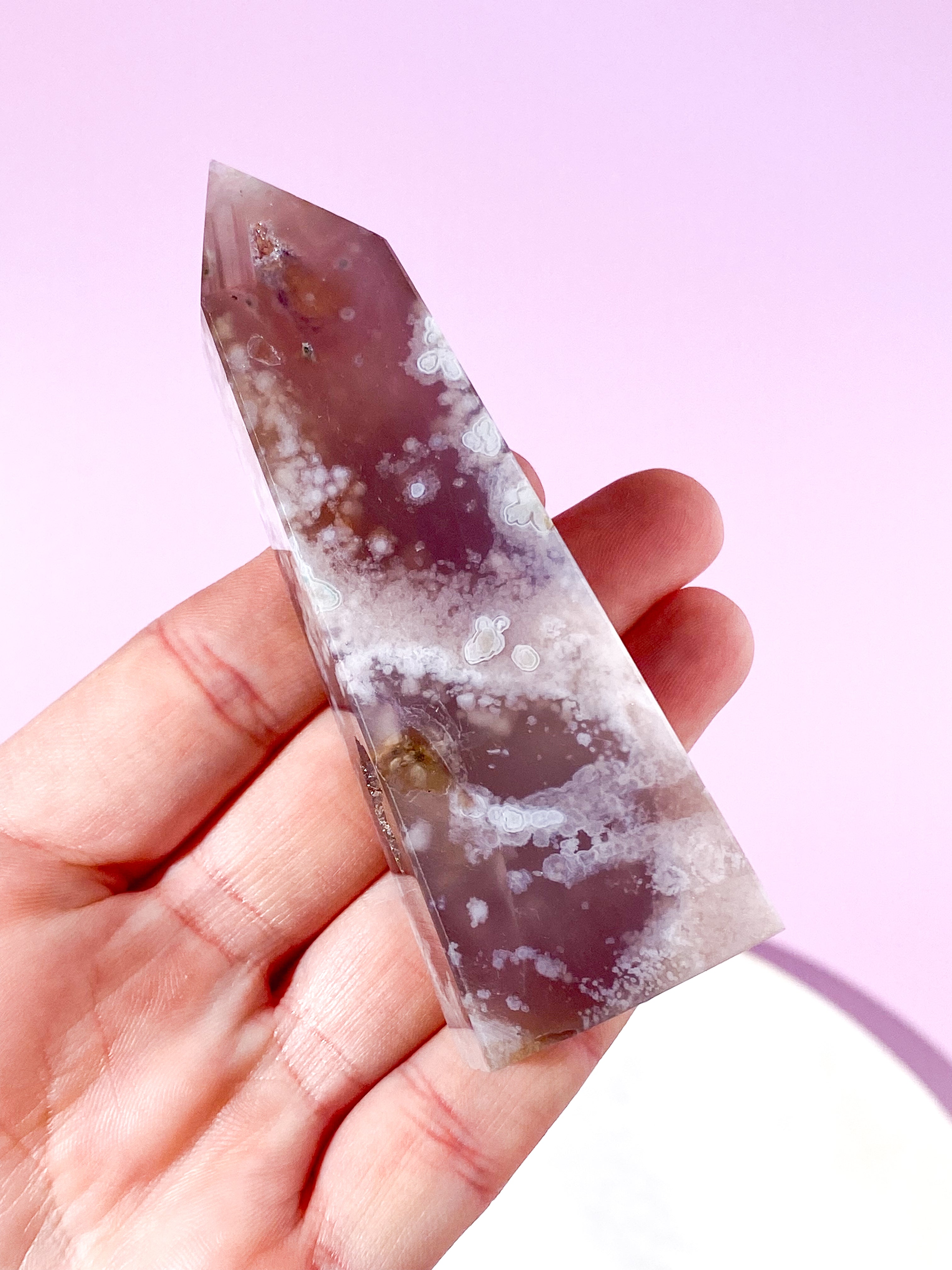 Blomme Blomster Agat Tårn (Nr. 27)