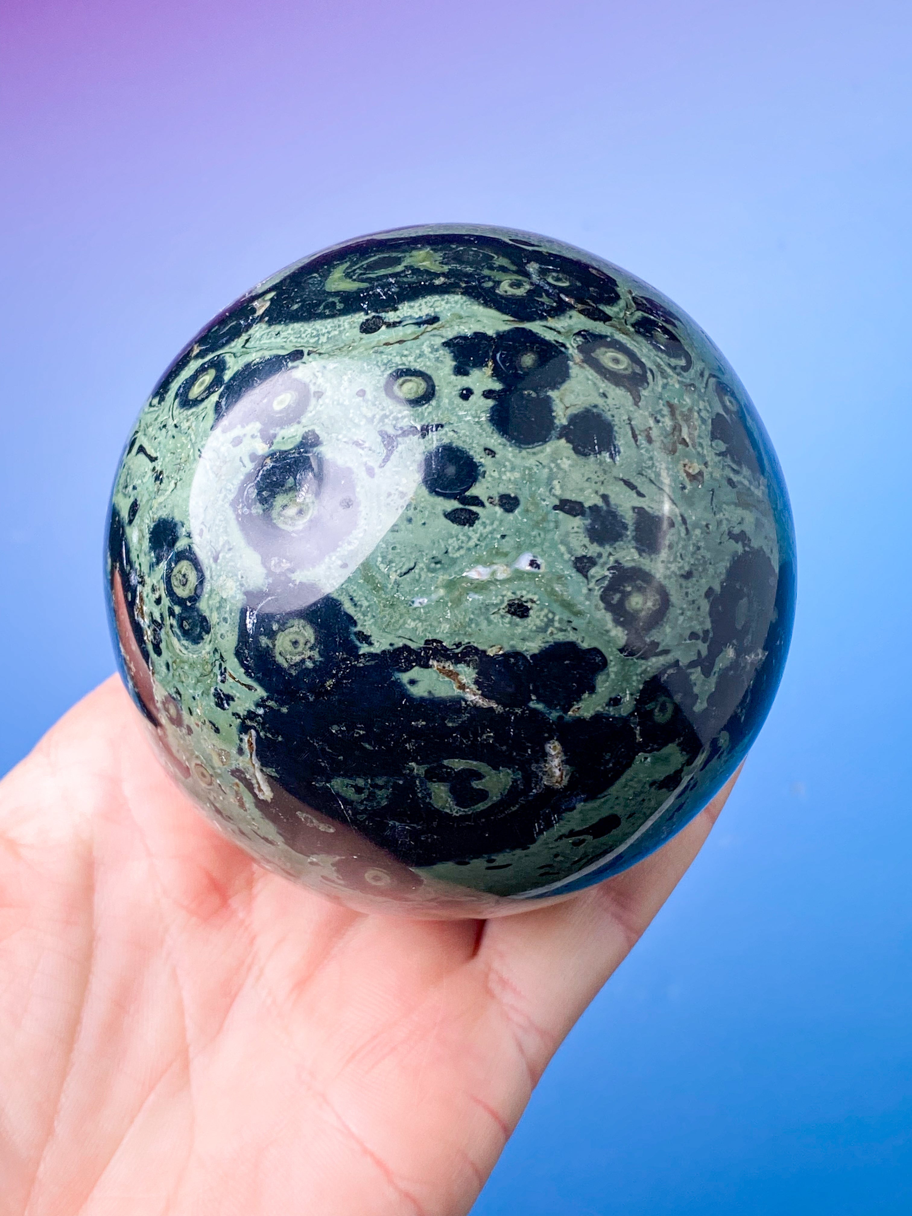 Kambaba Jaspis Kugle (Nr. 8)