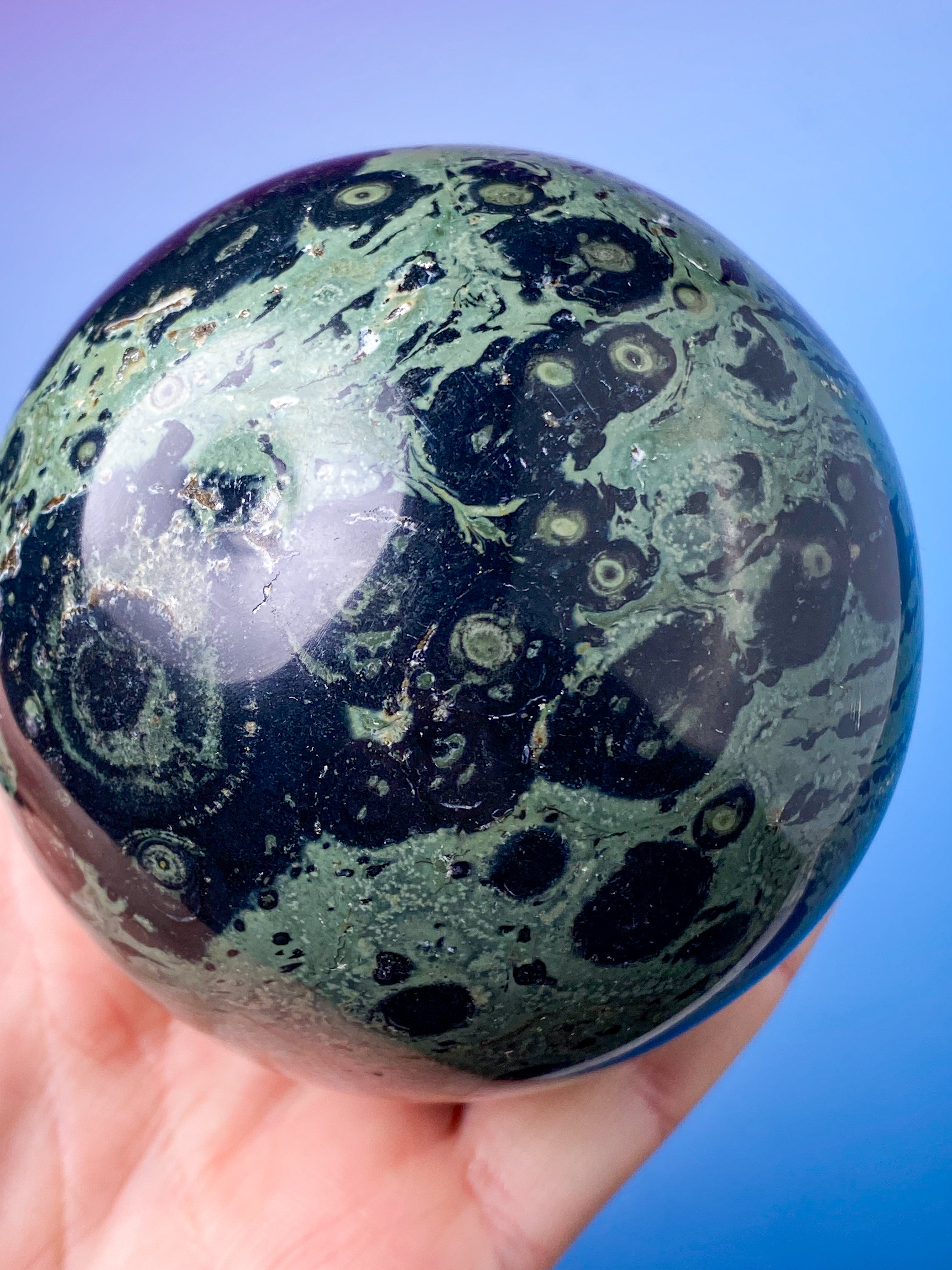 Kambaba Jaspis Kugle (Nr. 8)