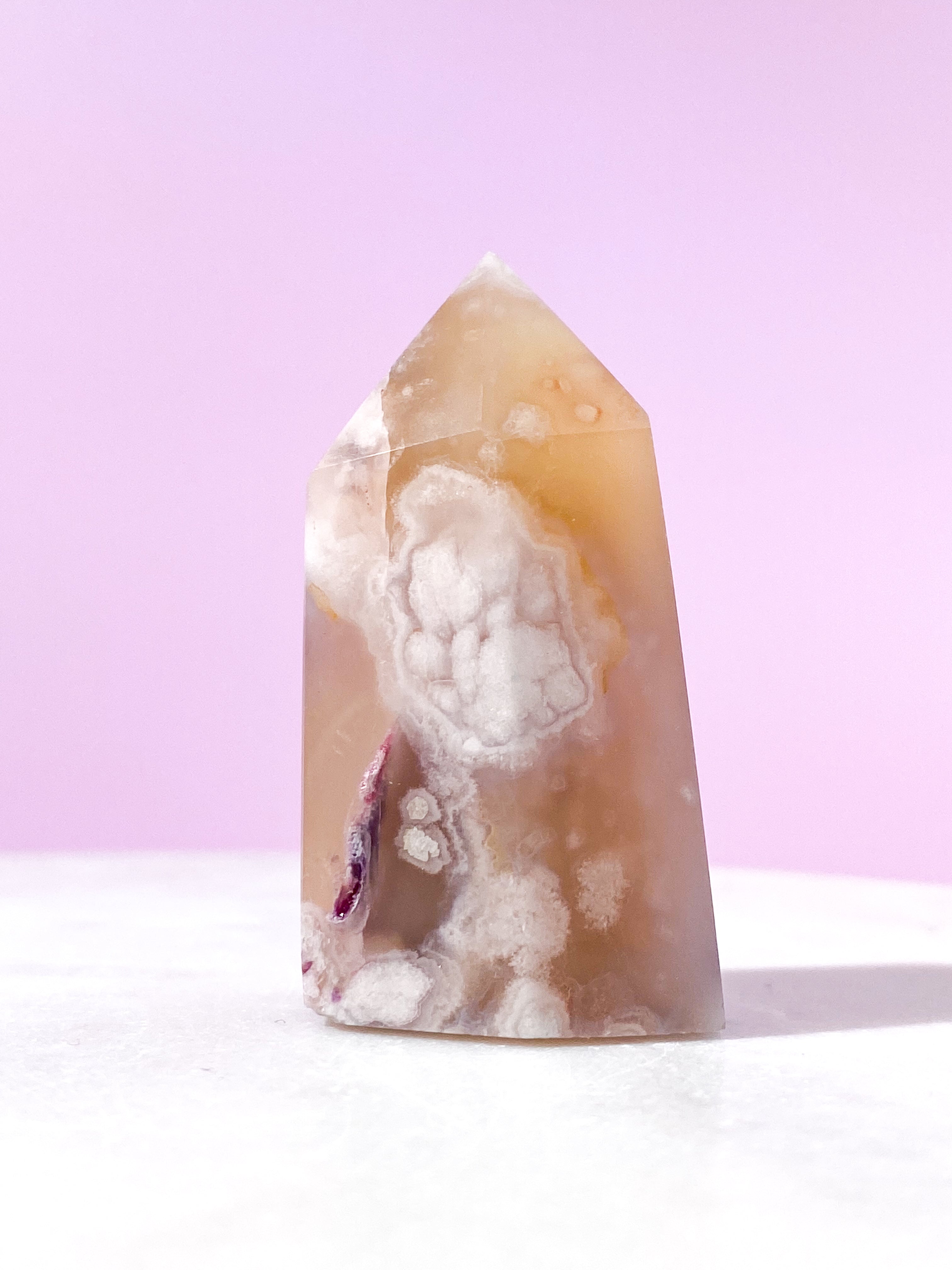 Blomme Blomster Agat Tårn (Nr. 35)