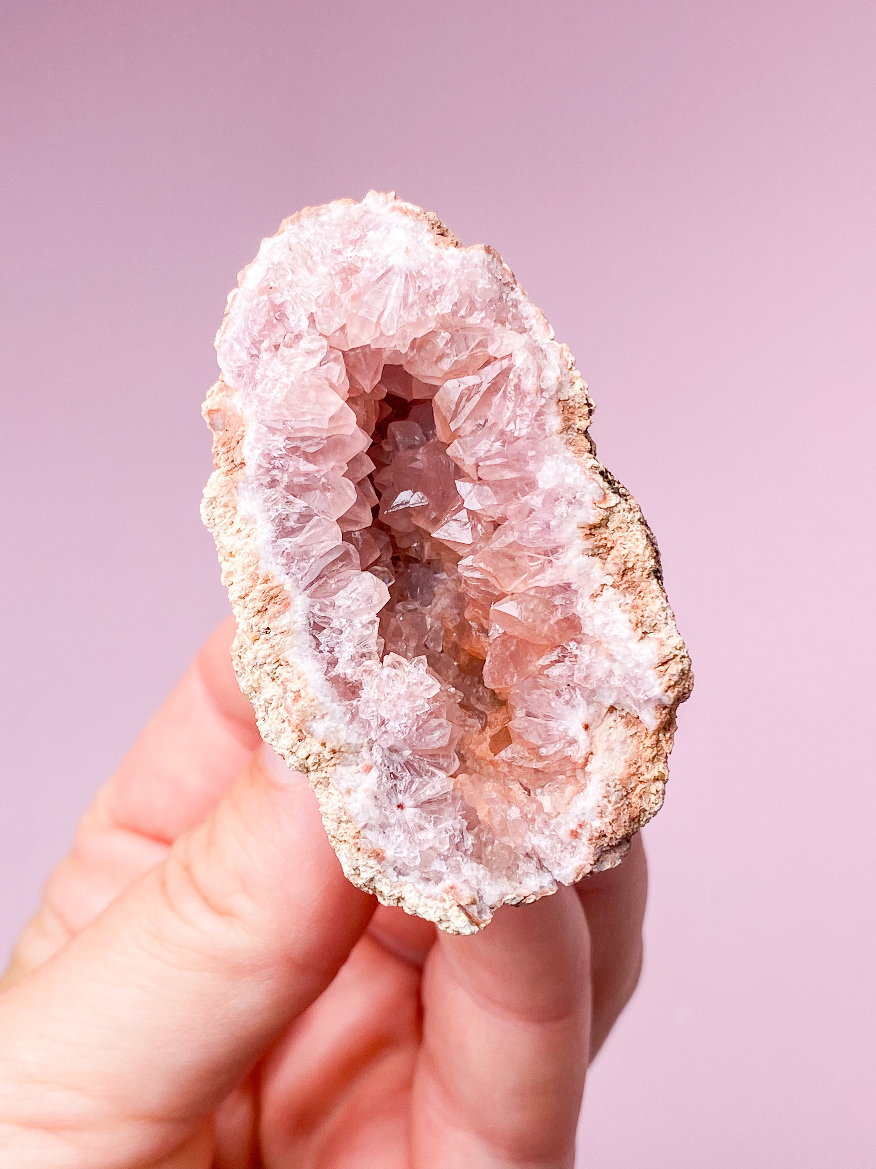 Pink Ametyst Geode (Nr. 31)