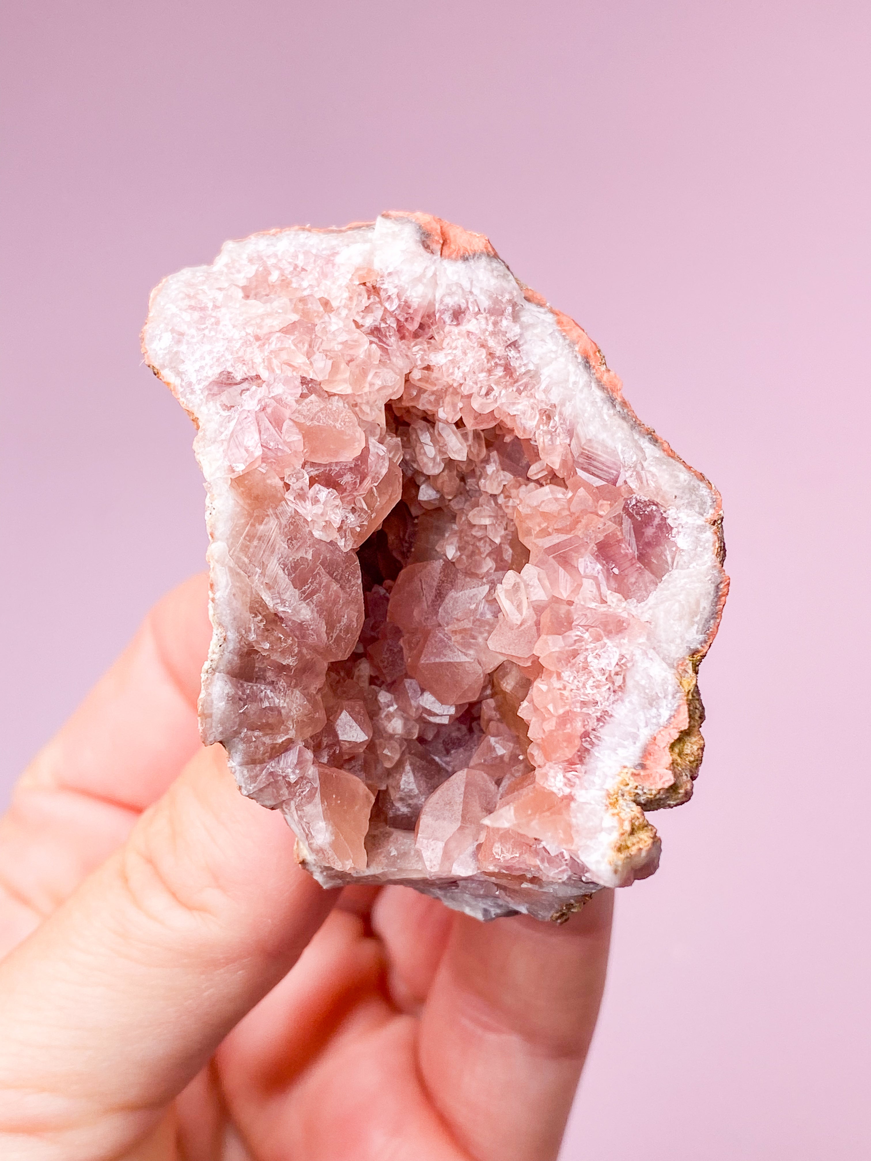 Pink Ametyst Geode (Nr. 33)