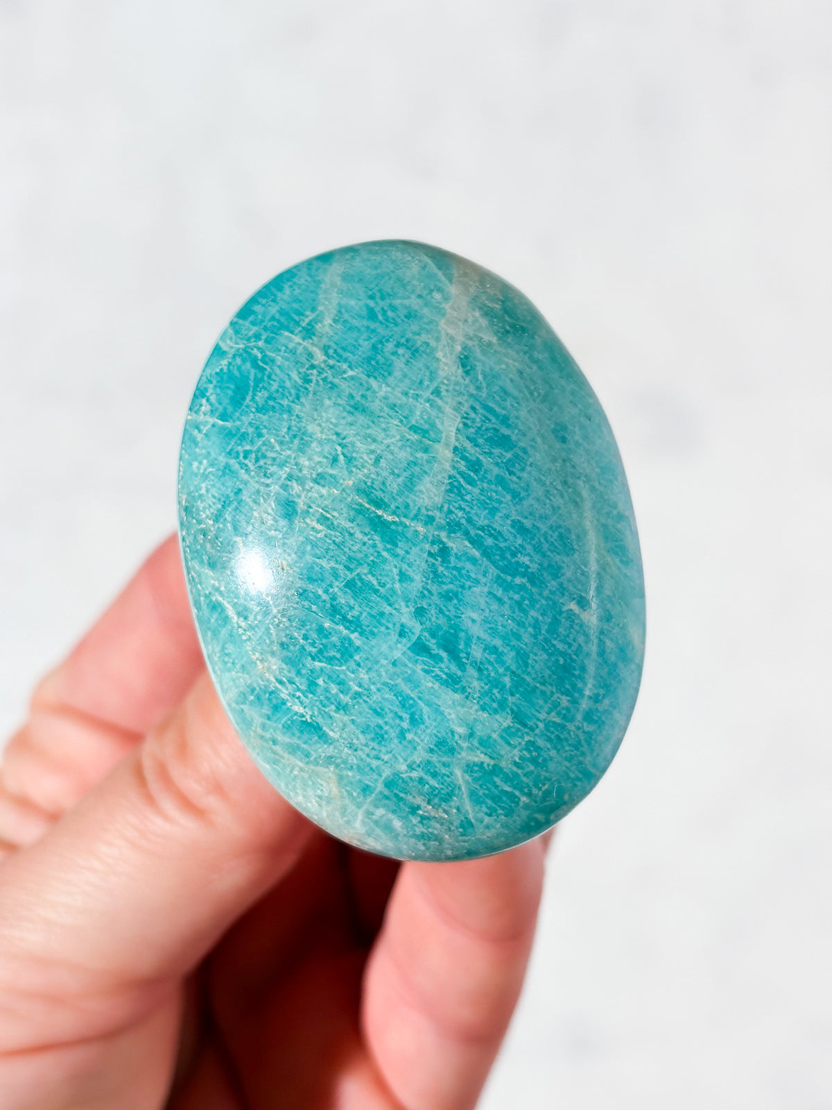 Amazonit Palmstone (Nr. 3)