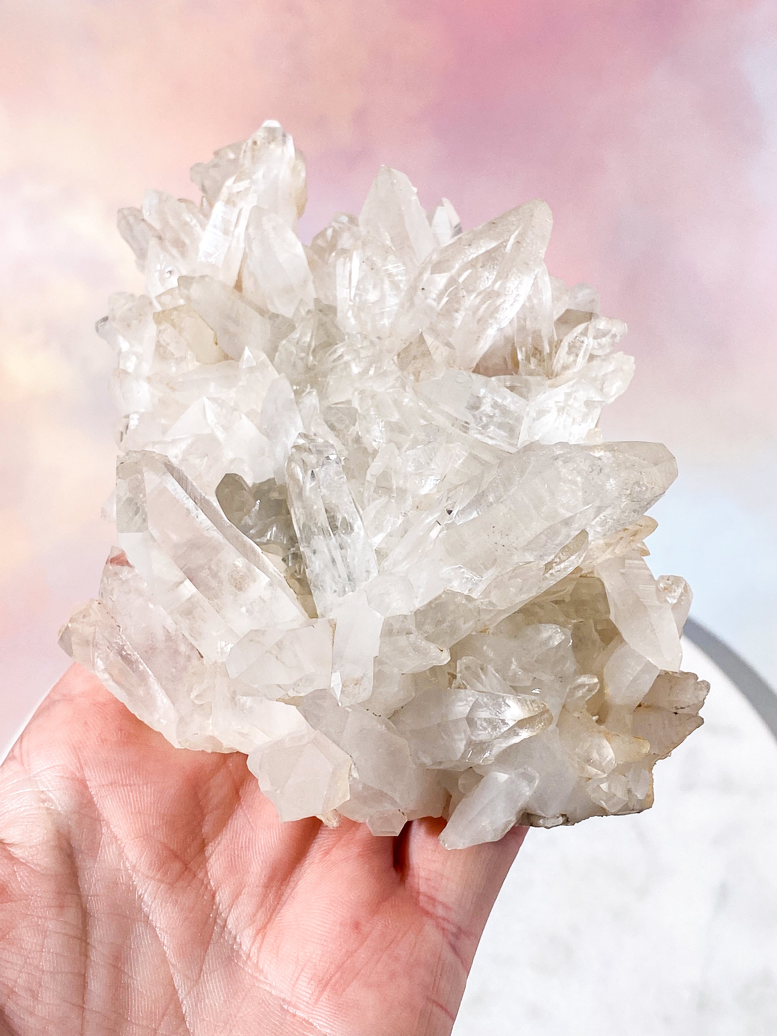 Himalaya Bjergkrystal Klynge (Nr. 57)