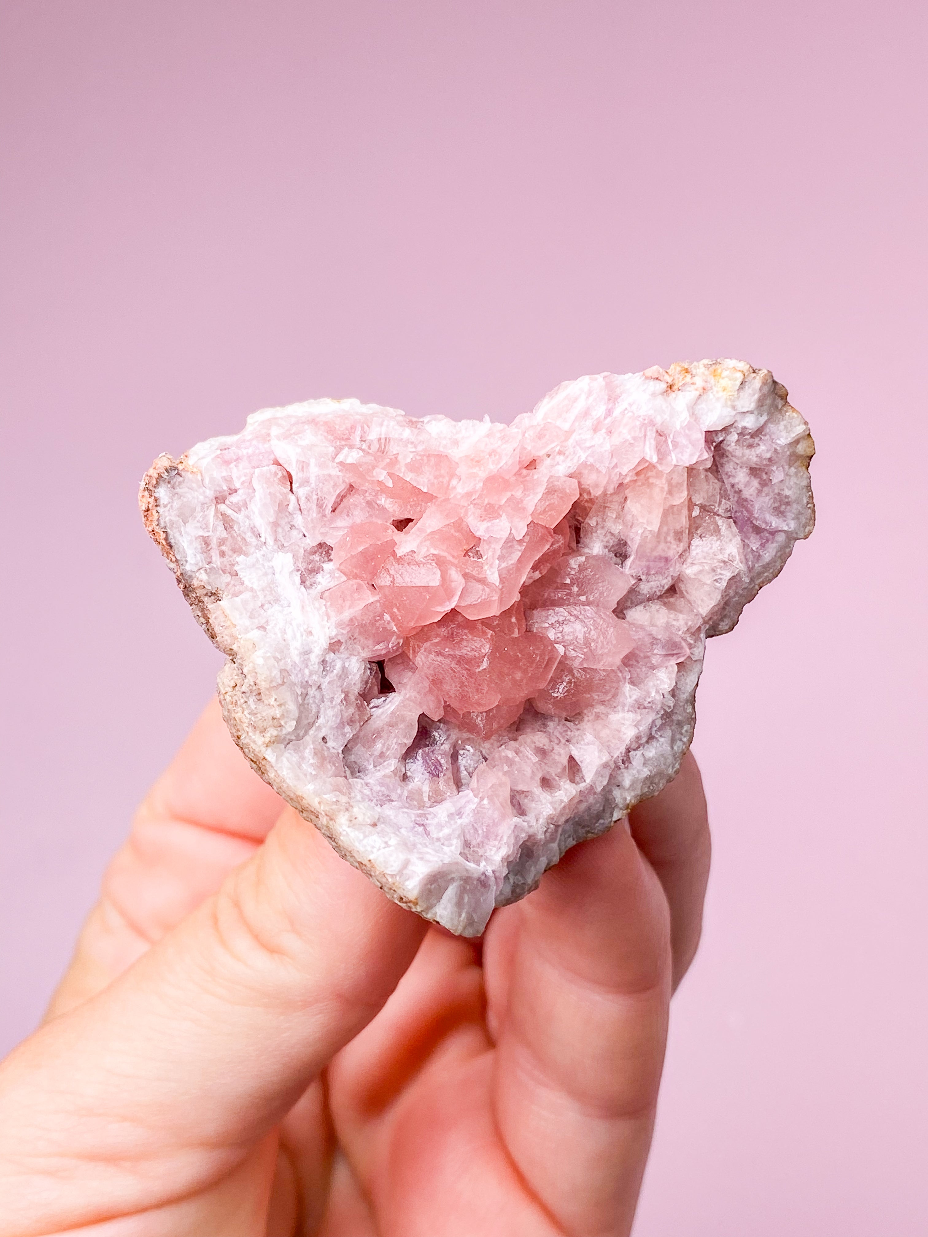 Pink Ametyst Geode (Nr. 34)