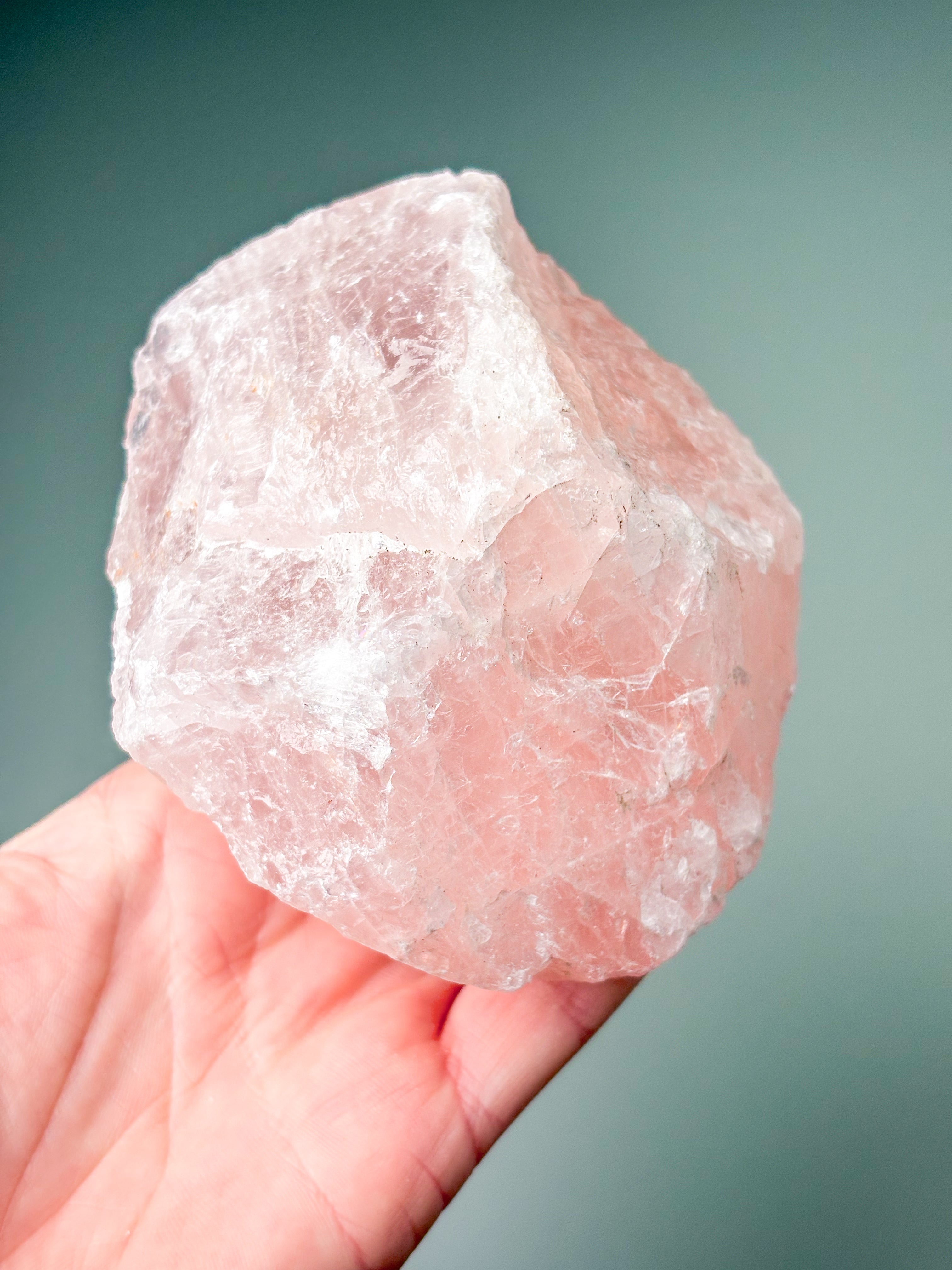 Stor Rå Rosakvarts (Nr. 5)