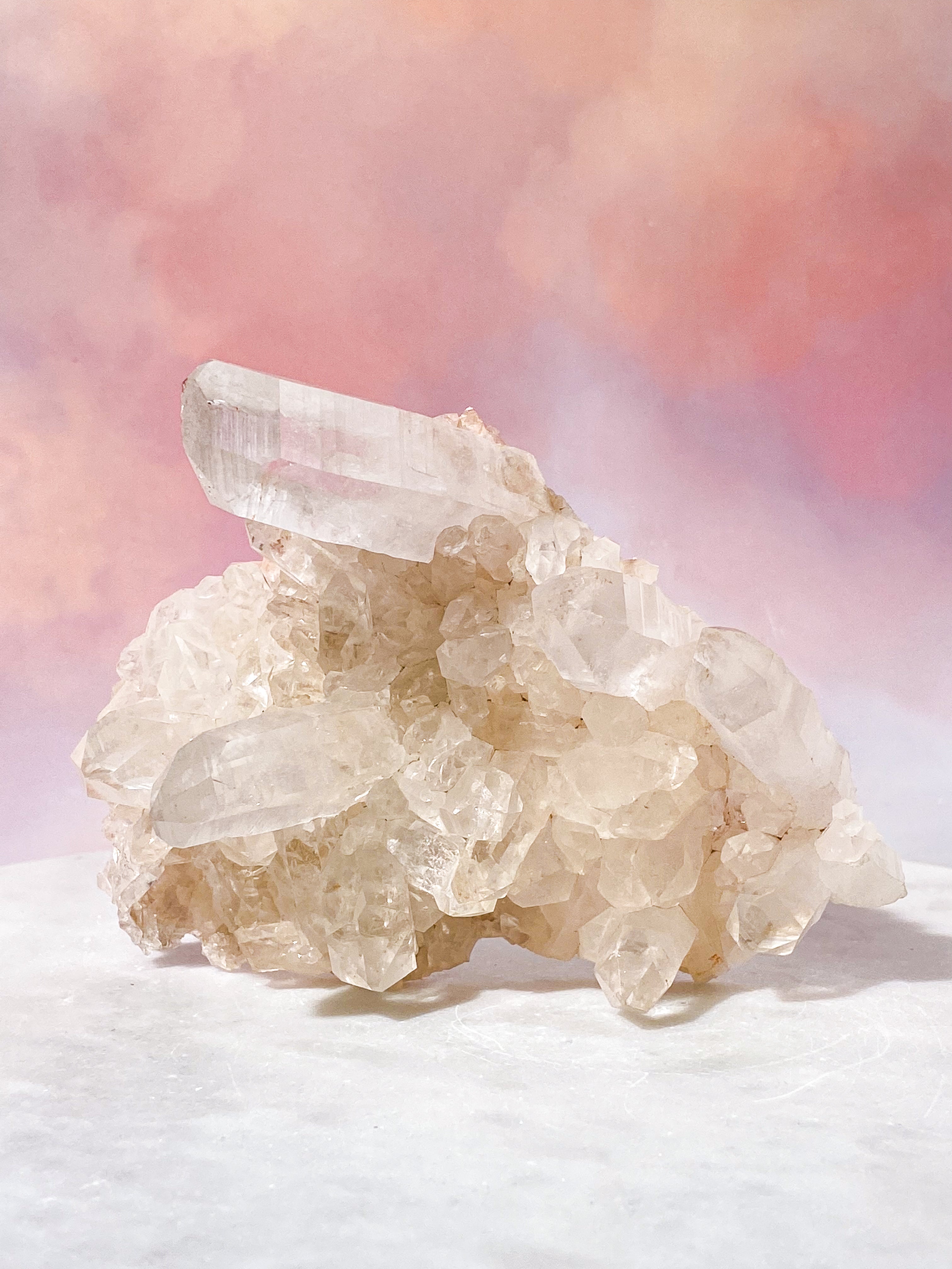 Himalaya Bjergkrystal Klynge (Nr. 58)