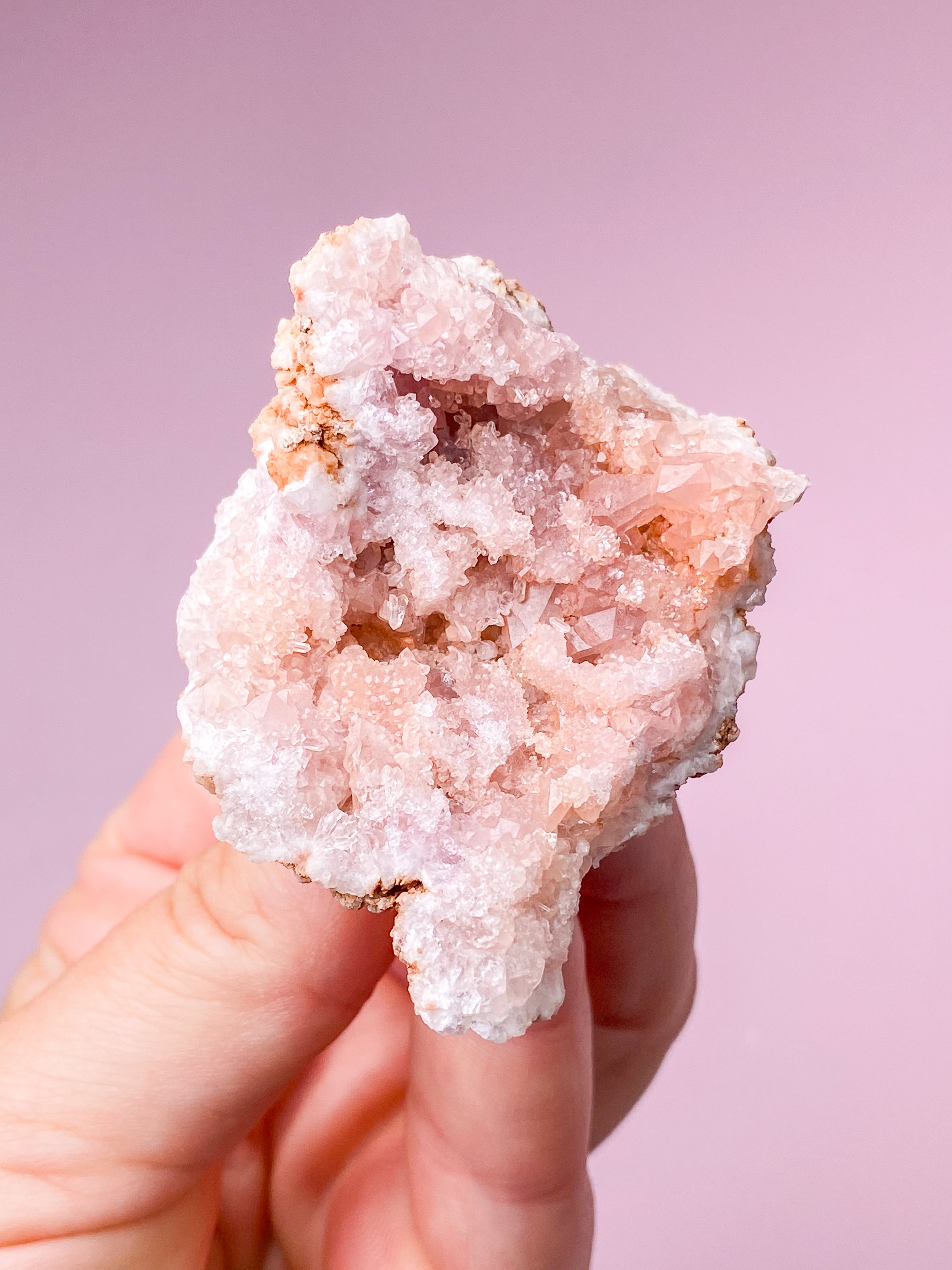 Pink Ametyst Geode (Nr. 35)