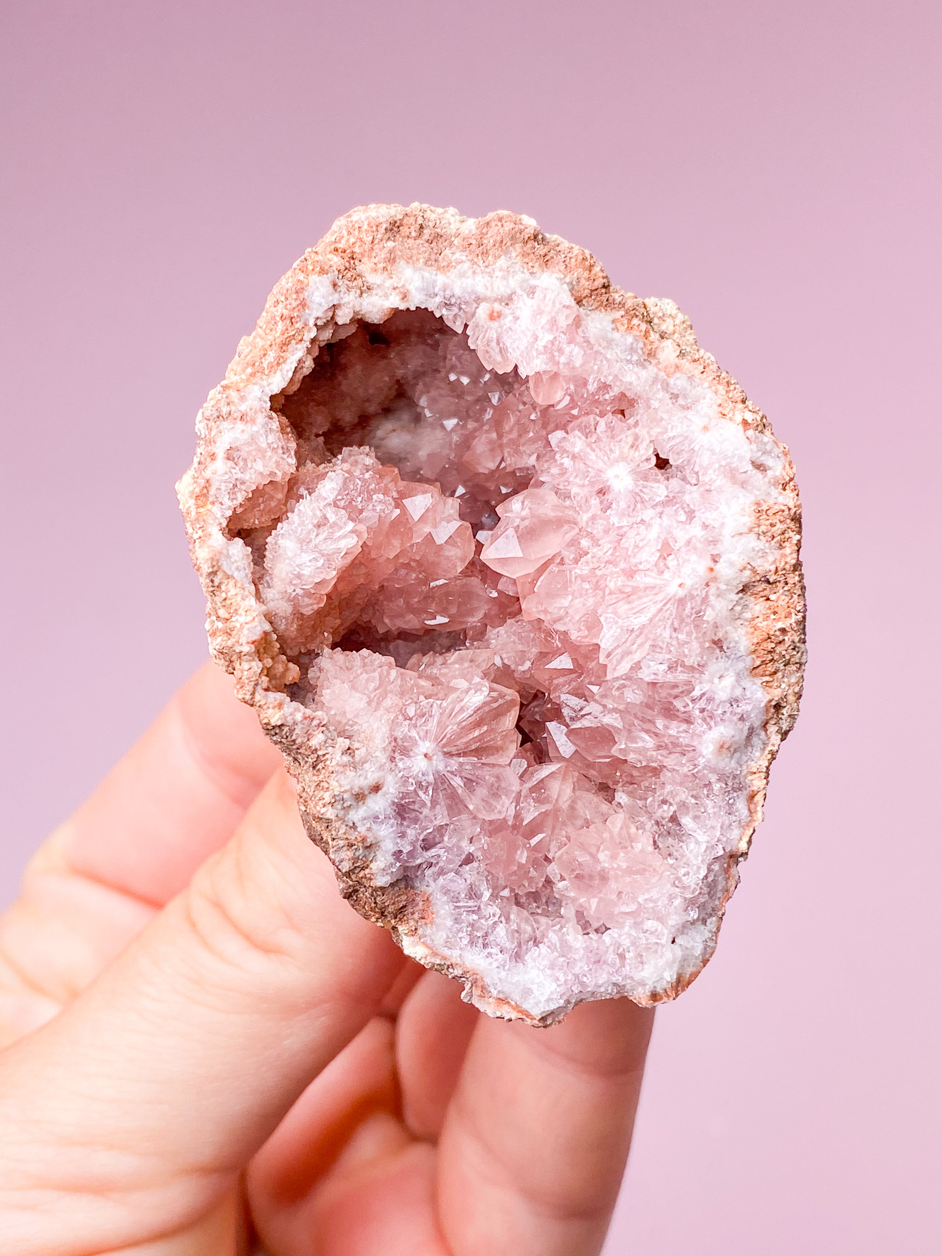 Pink Ametyst Geode (Nr. 36)