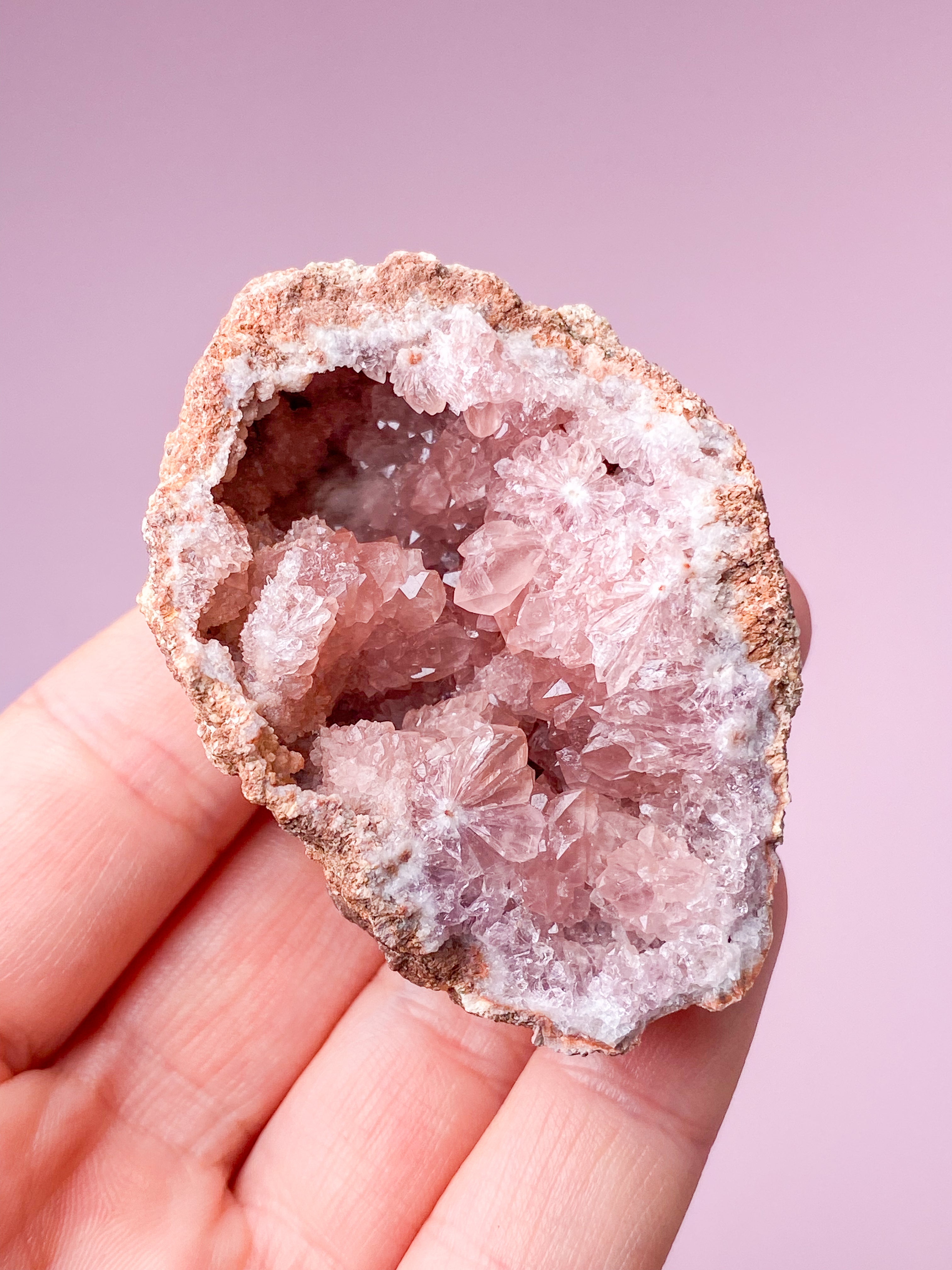 Pink Ametyst Geode (Nr. 36)