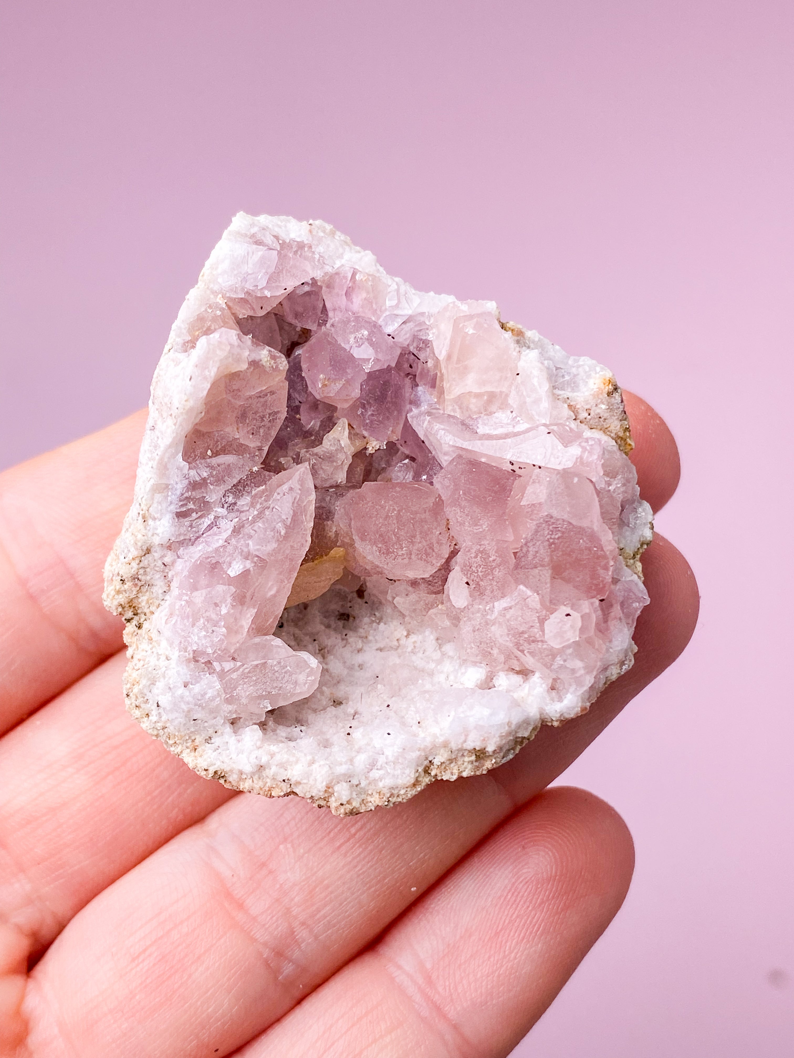 Pink Ametyst Geode (Nr. 37)