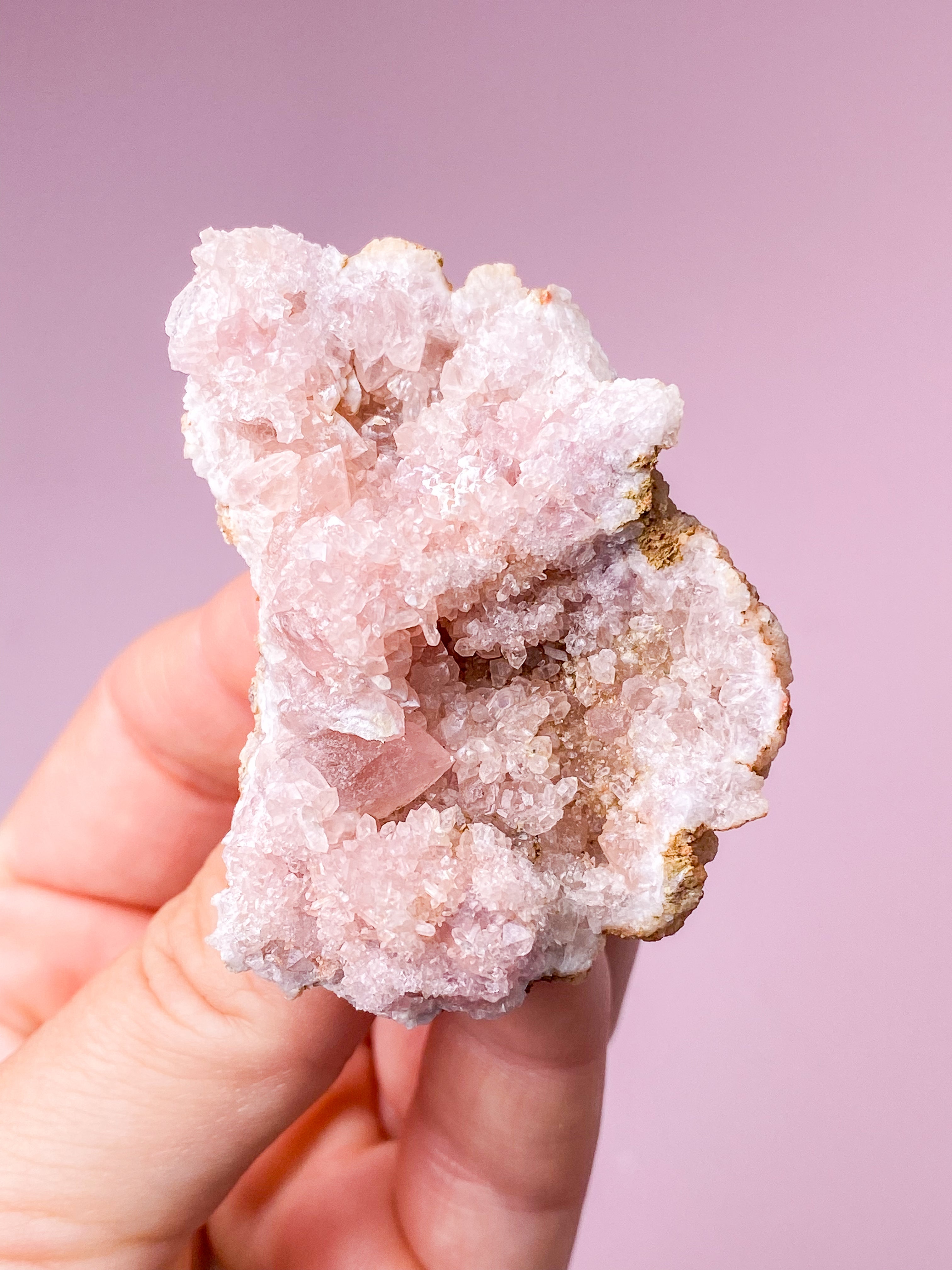 Pink Ametyst Geode (Nr. 40)