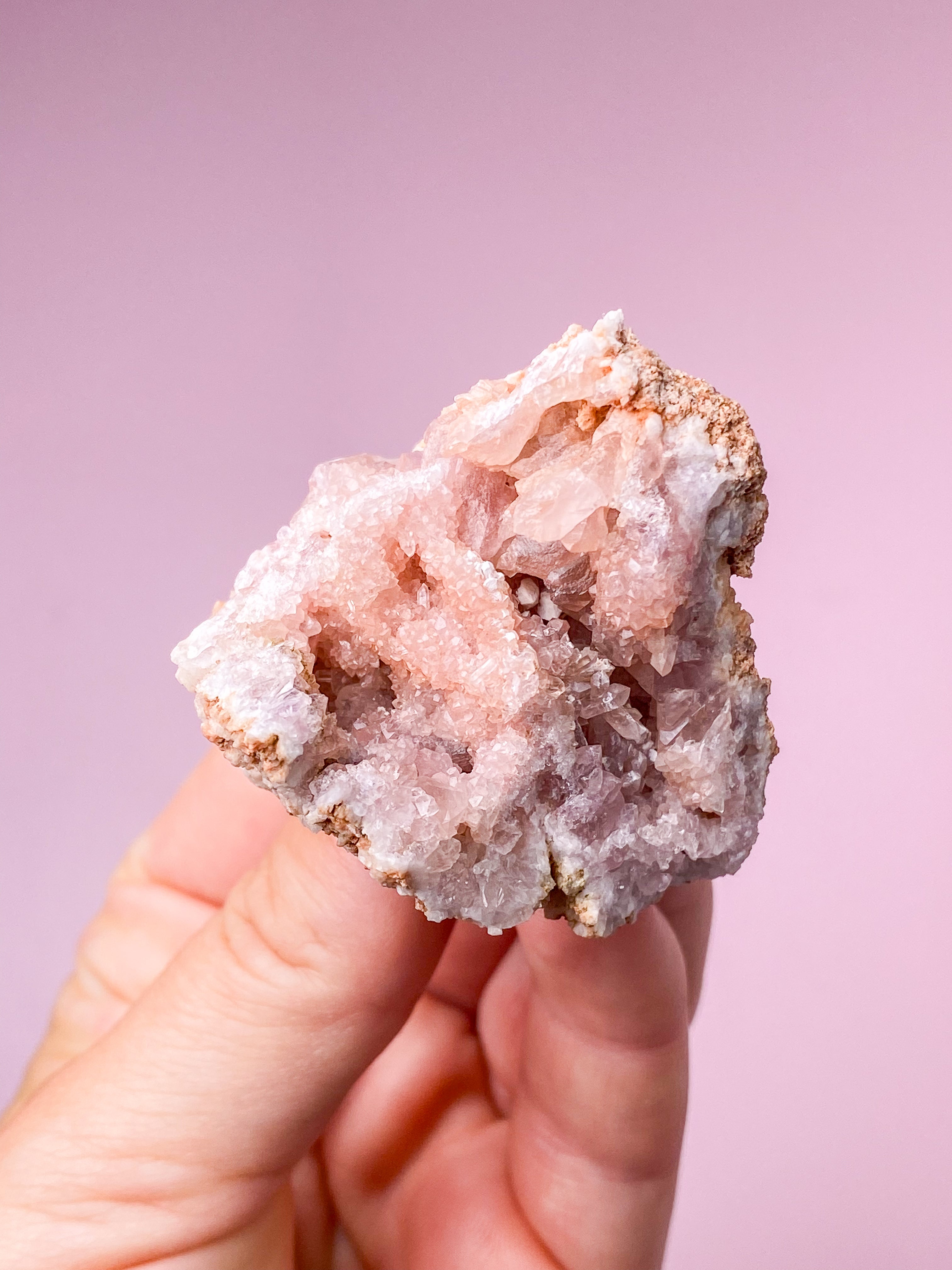 Pink Ametyst Geode (Nr. 41)