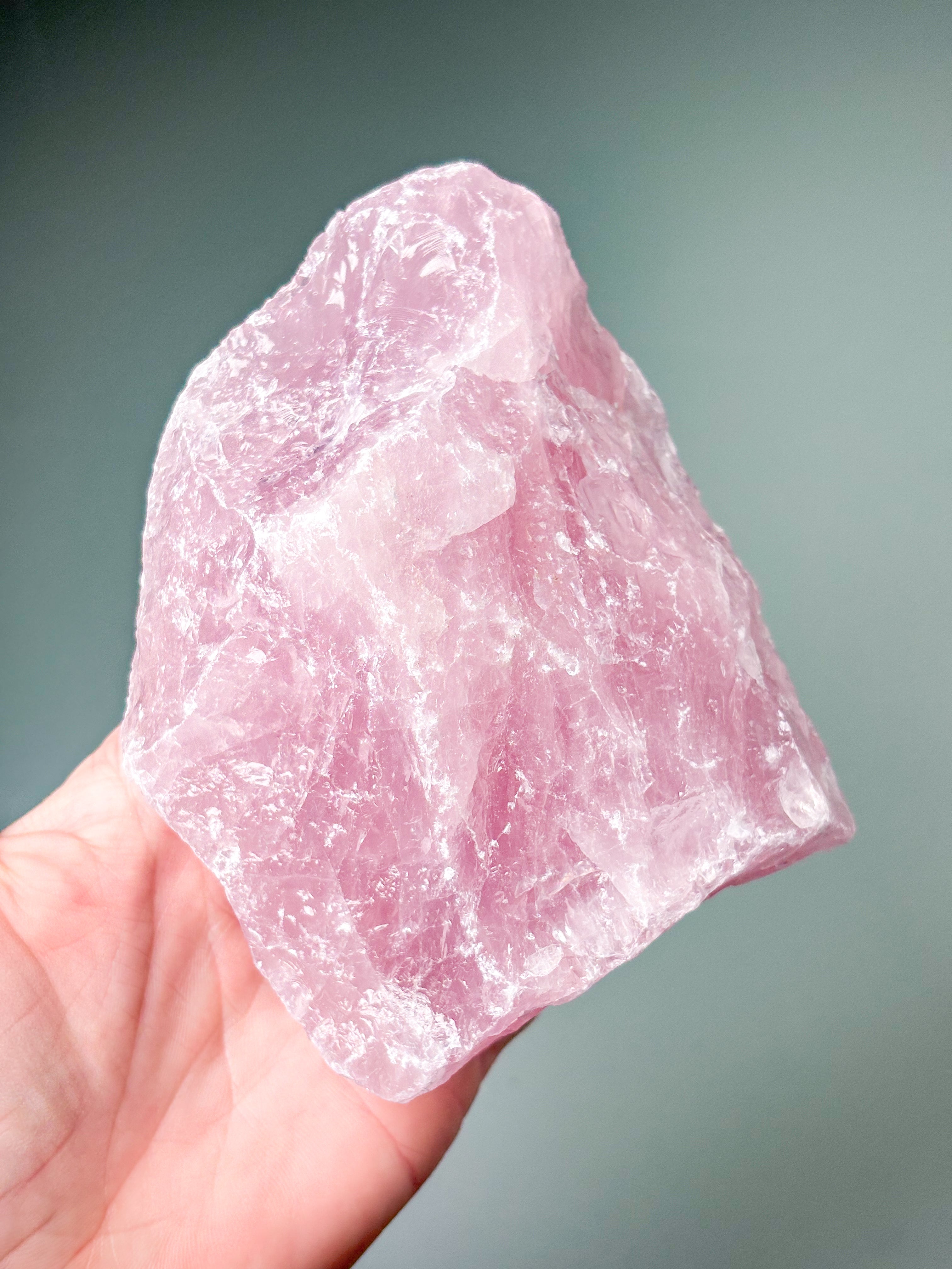 Stor Rå Rosakvarts (Nr. 11)
