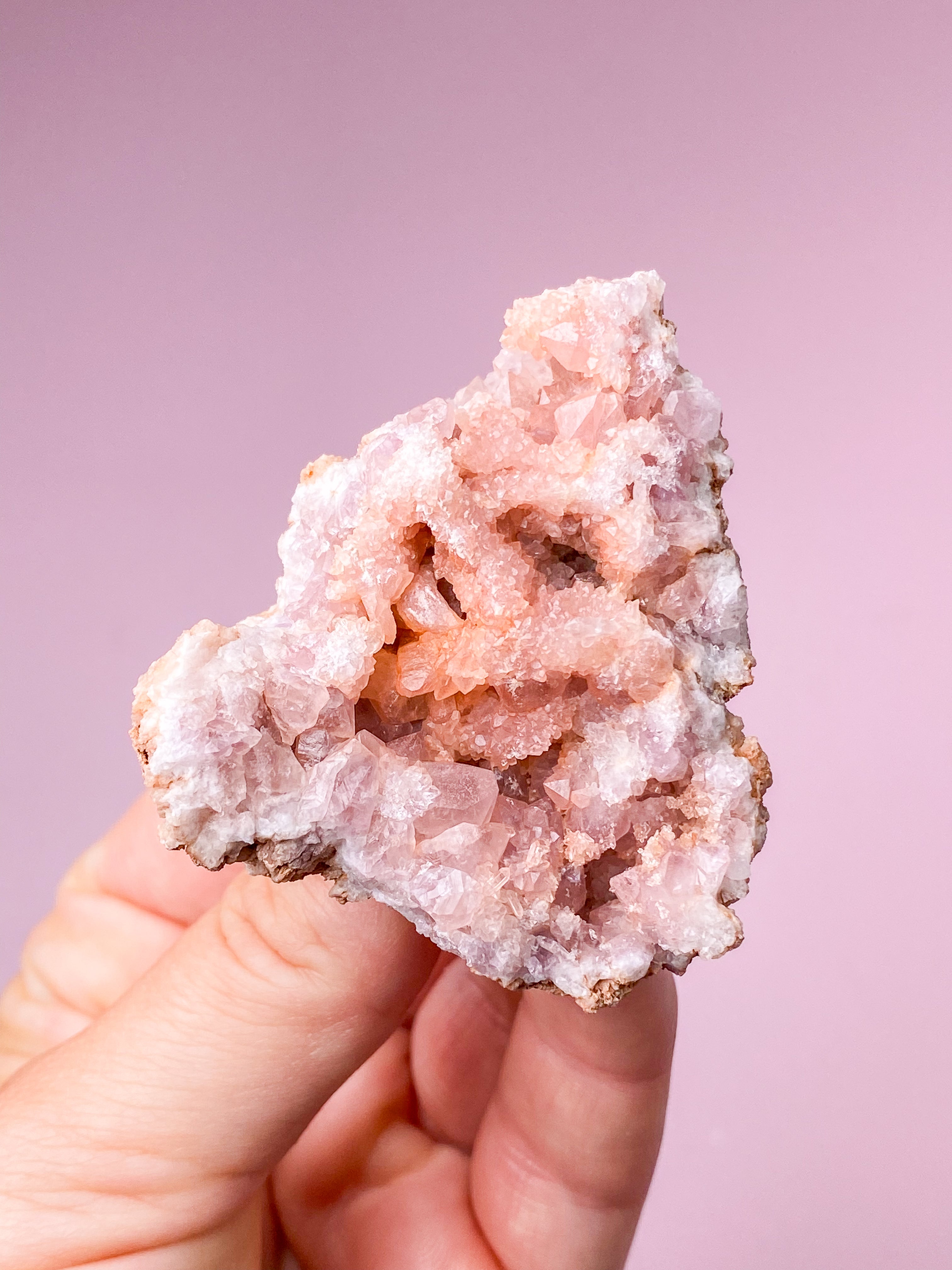 Pink Ametyst Geode (Nr. 43)