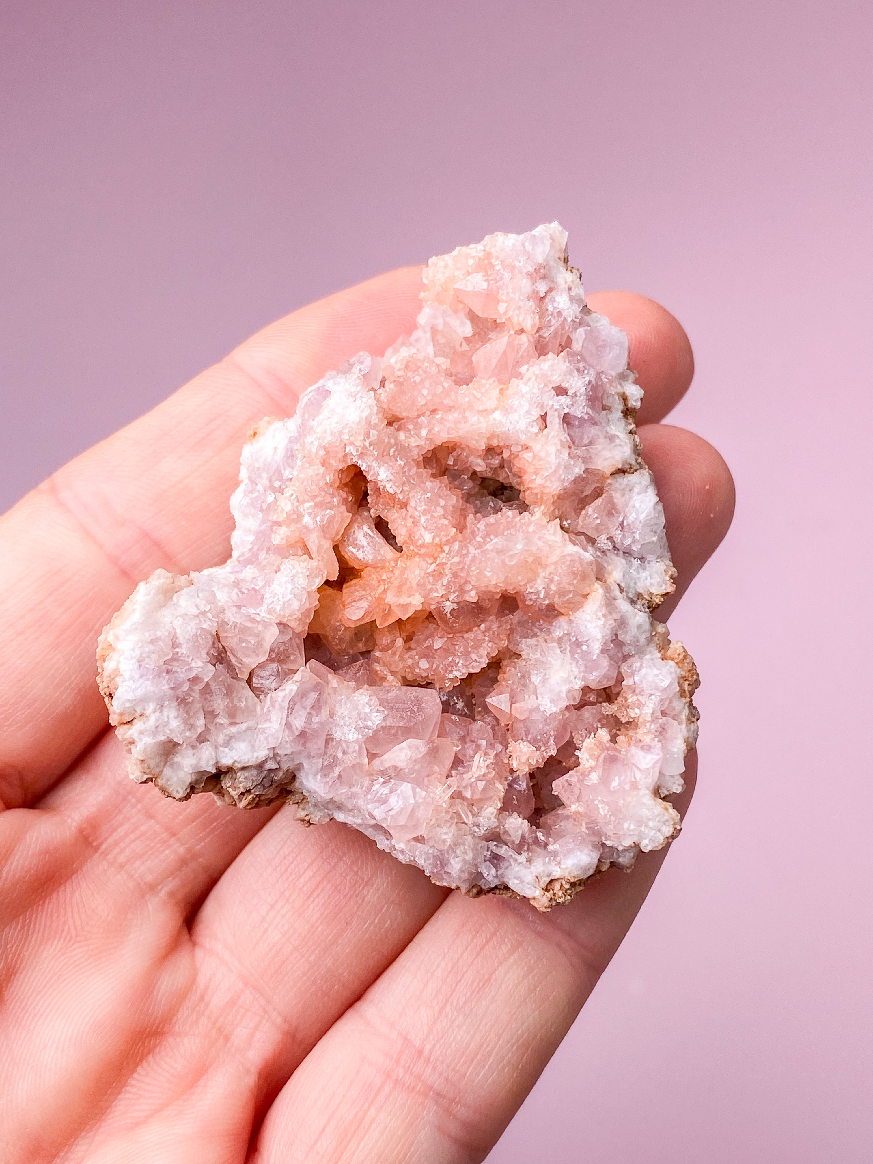 Pink Ametyst Geode (Nr. 43)
