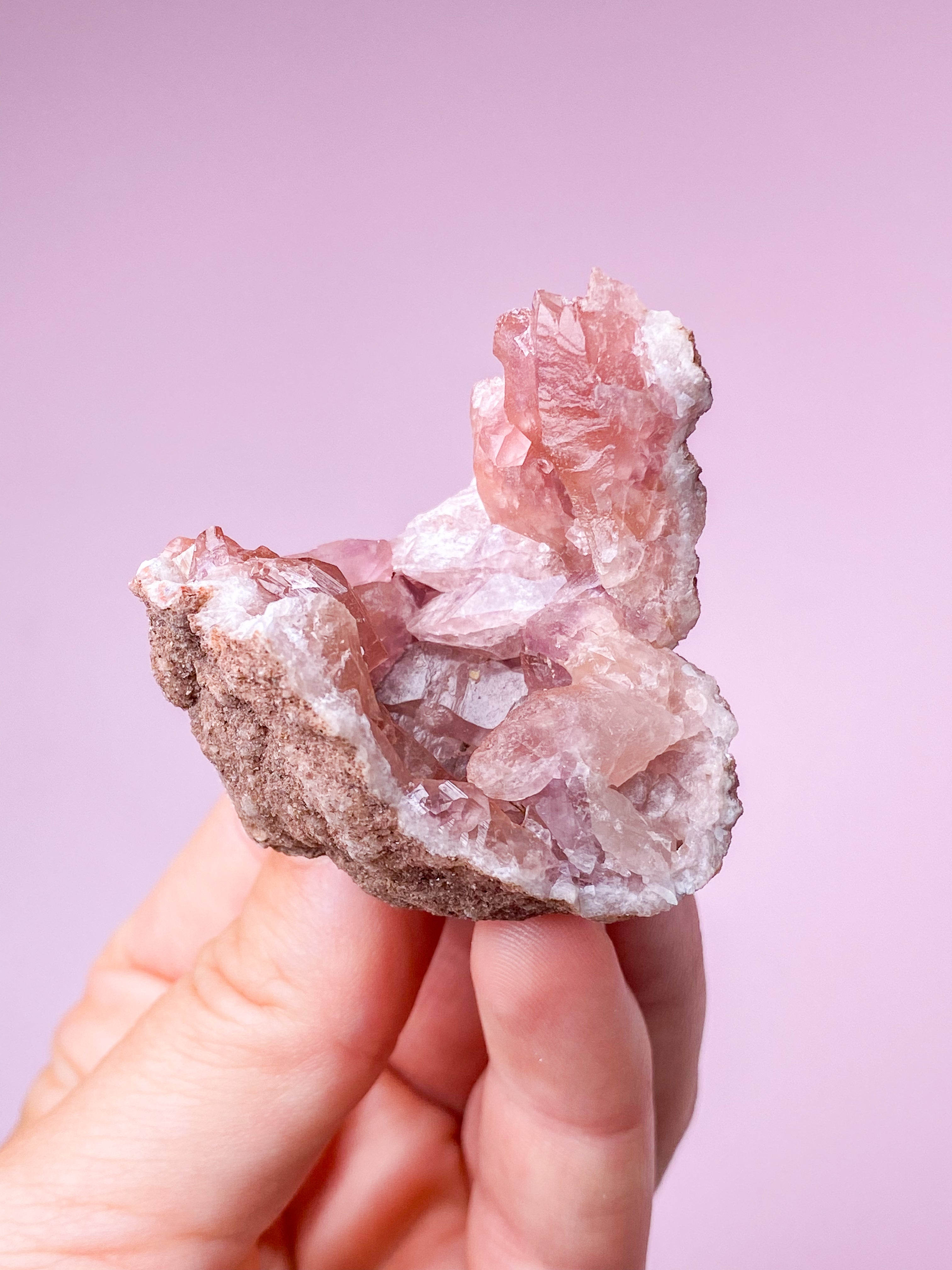 Pink Ametyst Geode (Nr. 44)