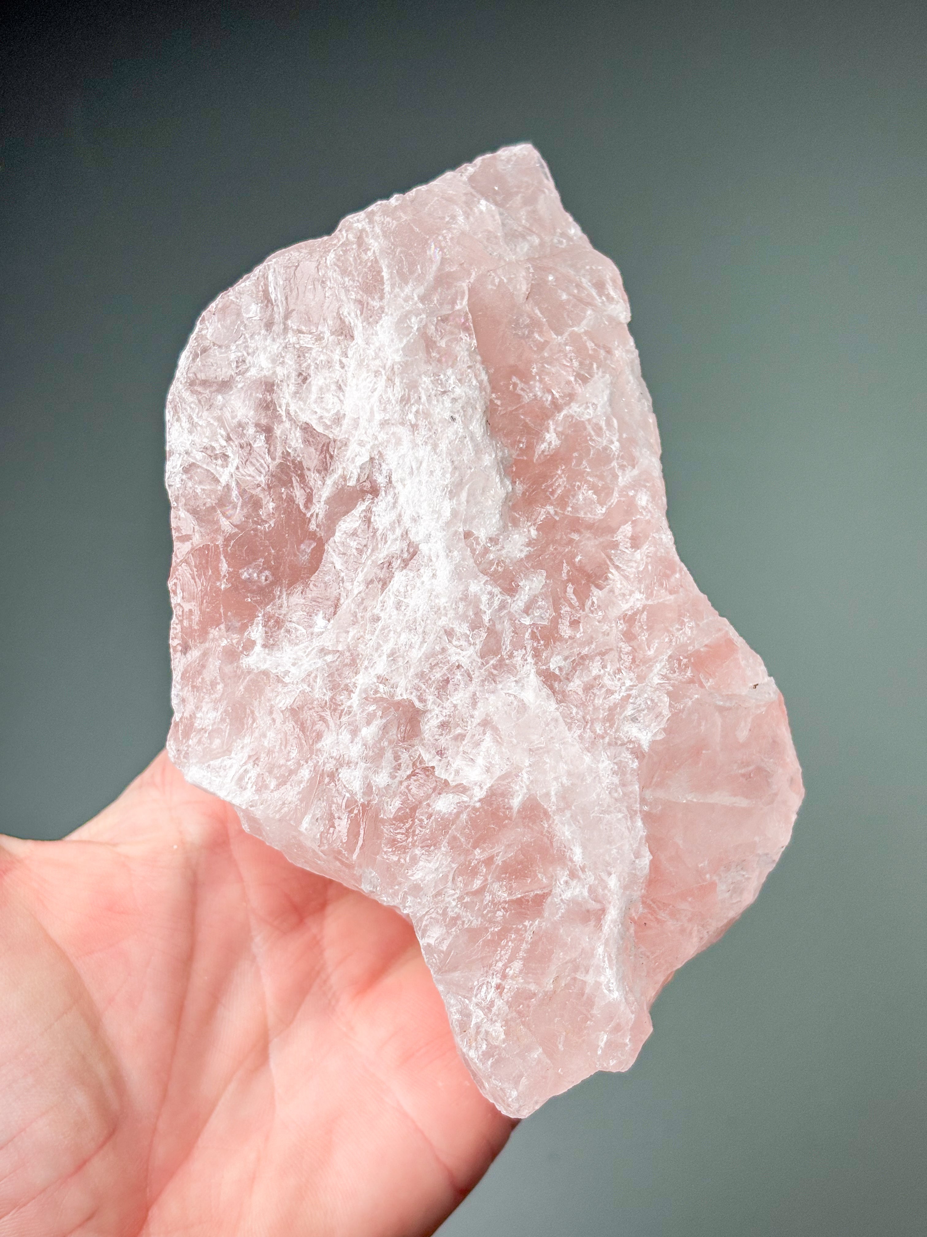 Stor Rå Rosakvarts (Nr. 13)