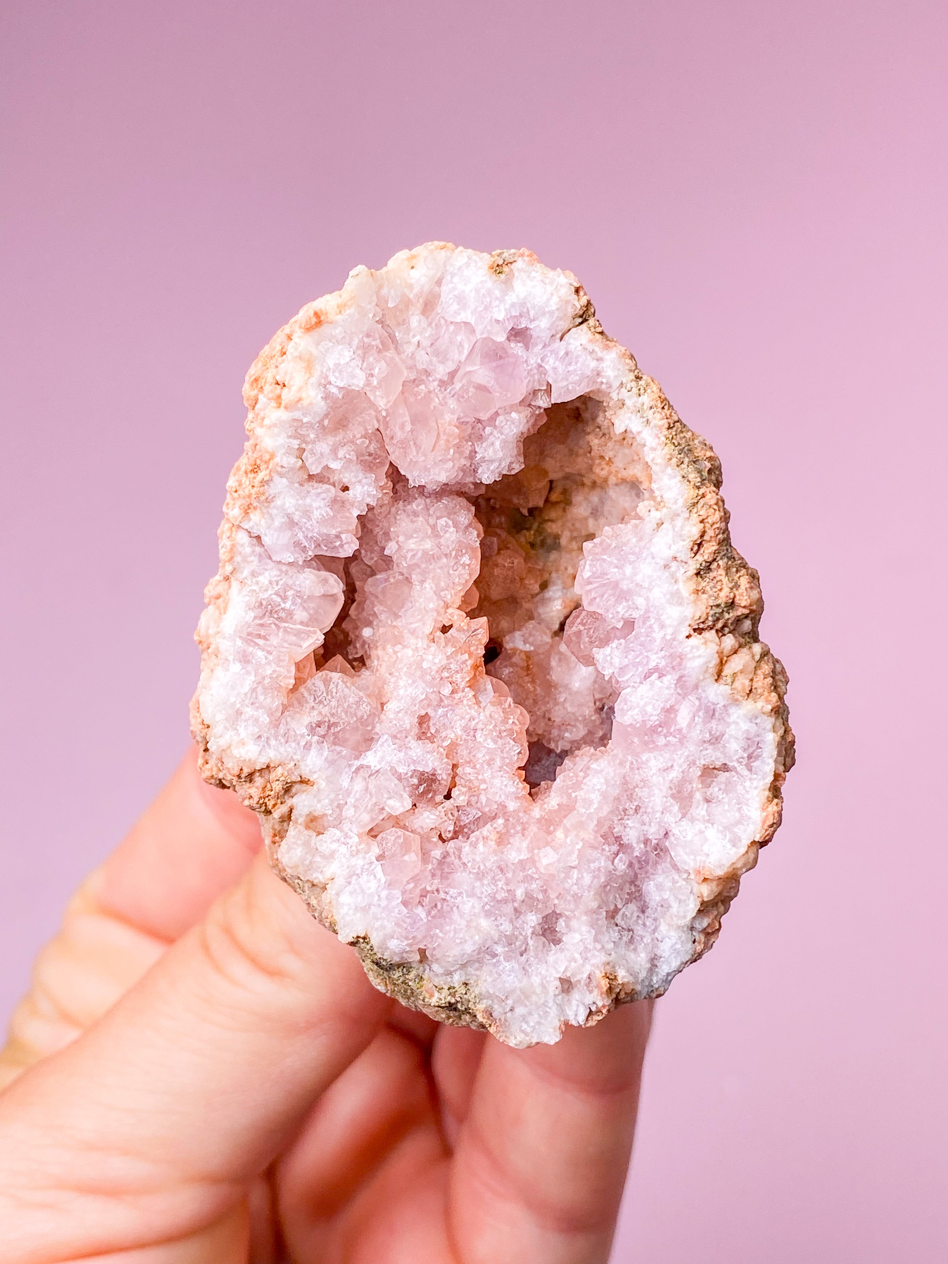 Pink Ametyst Geode (Nr. 45)