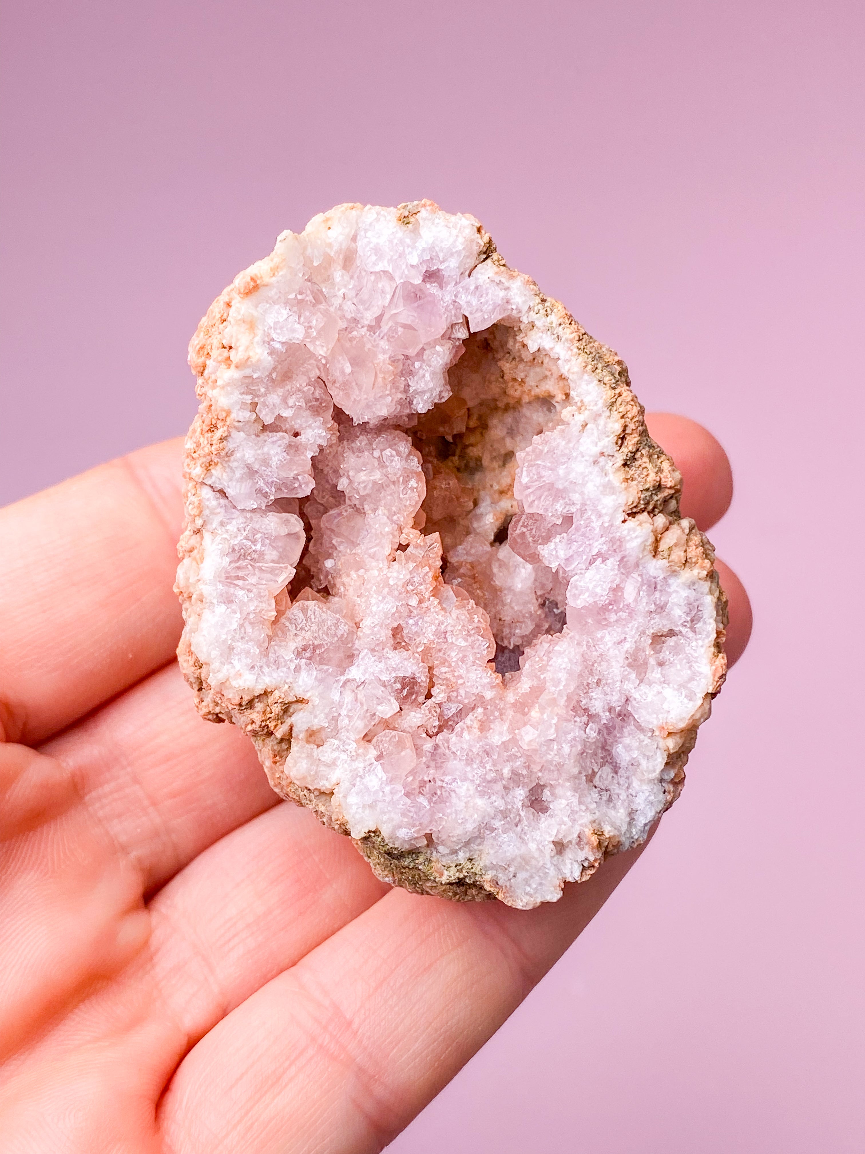 Pink Ametyst Geode (Nr. 45)